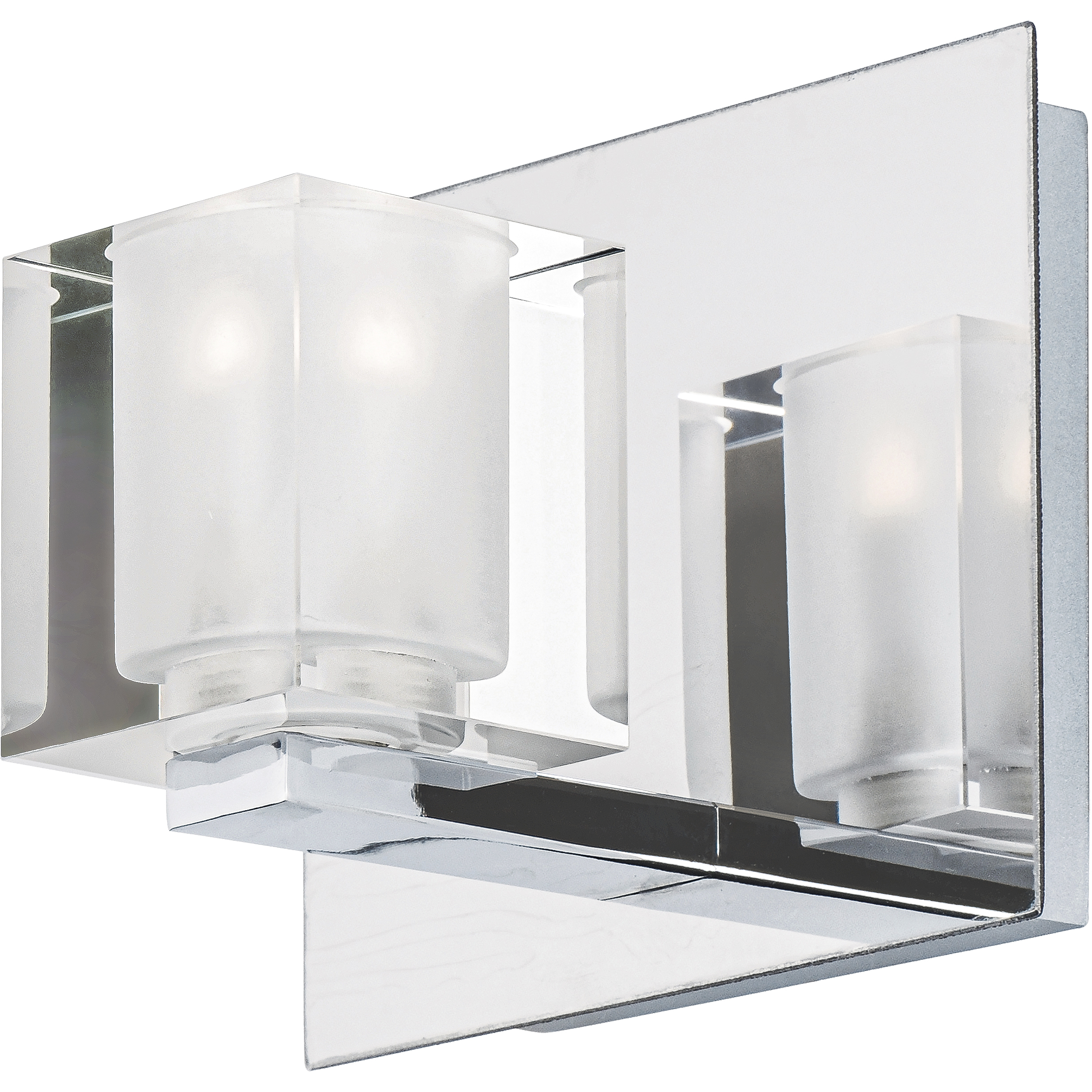 Blocs LED LED 6 inch Polished Chrome Bath Vanity Wall Light