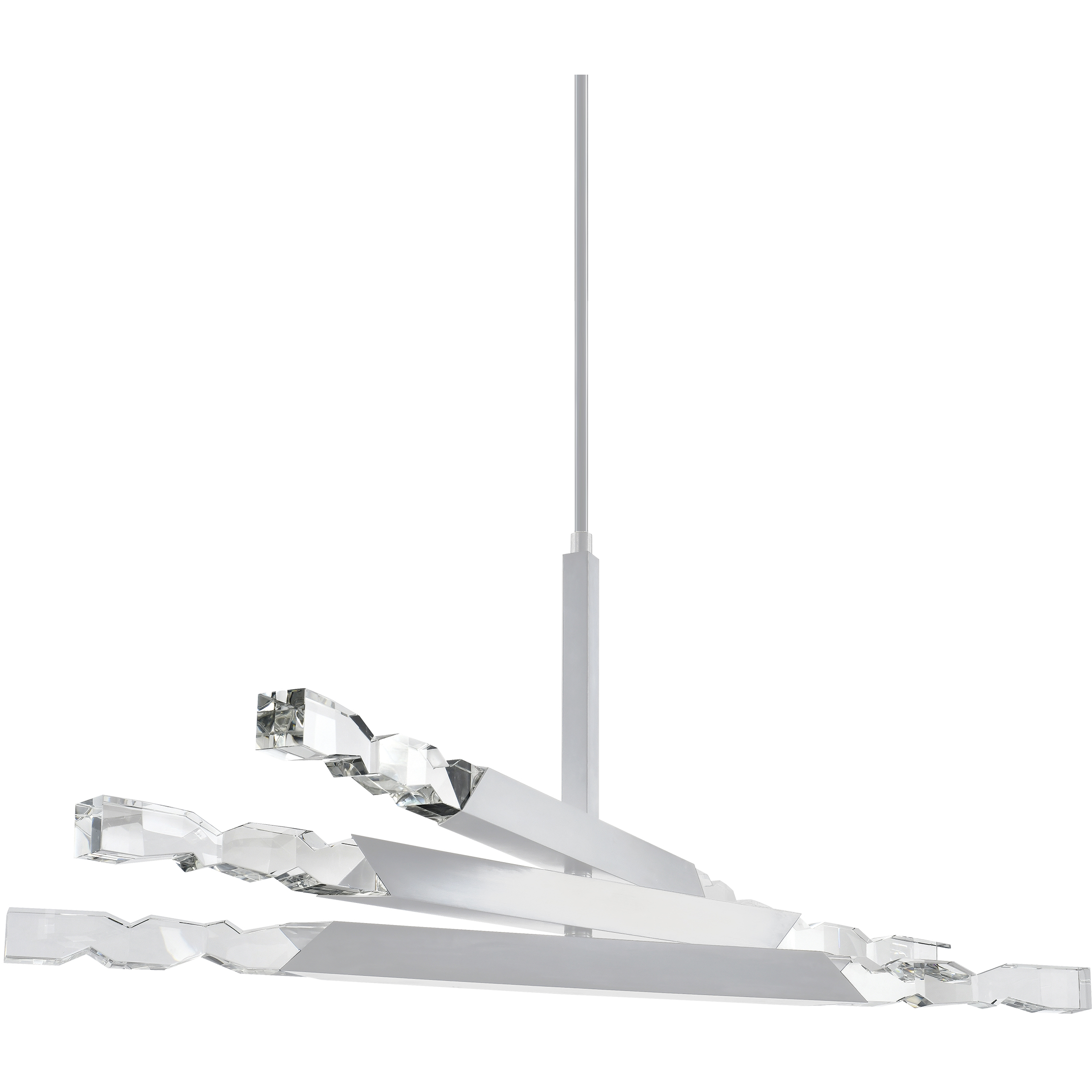 Mamadim 6 Light 48 inch Matte White Chandelier Ceiling Light