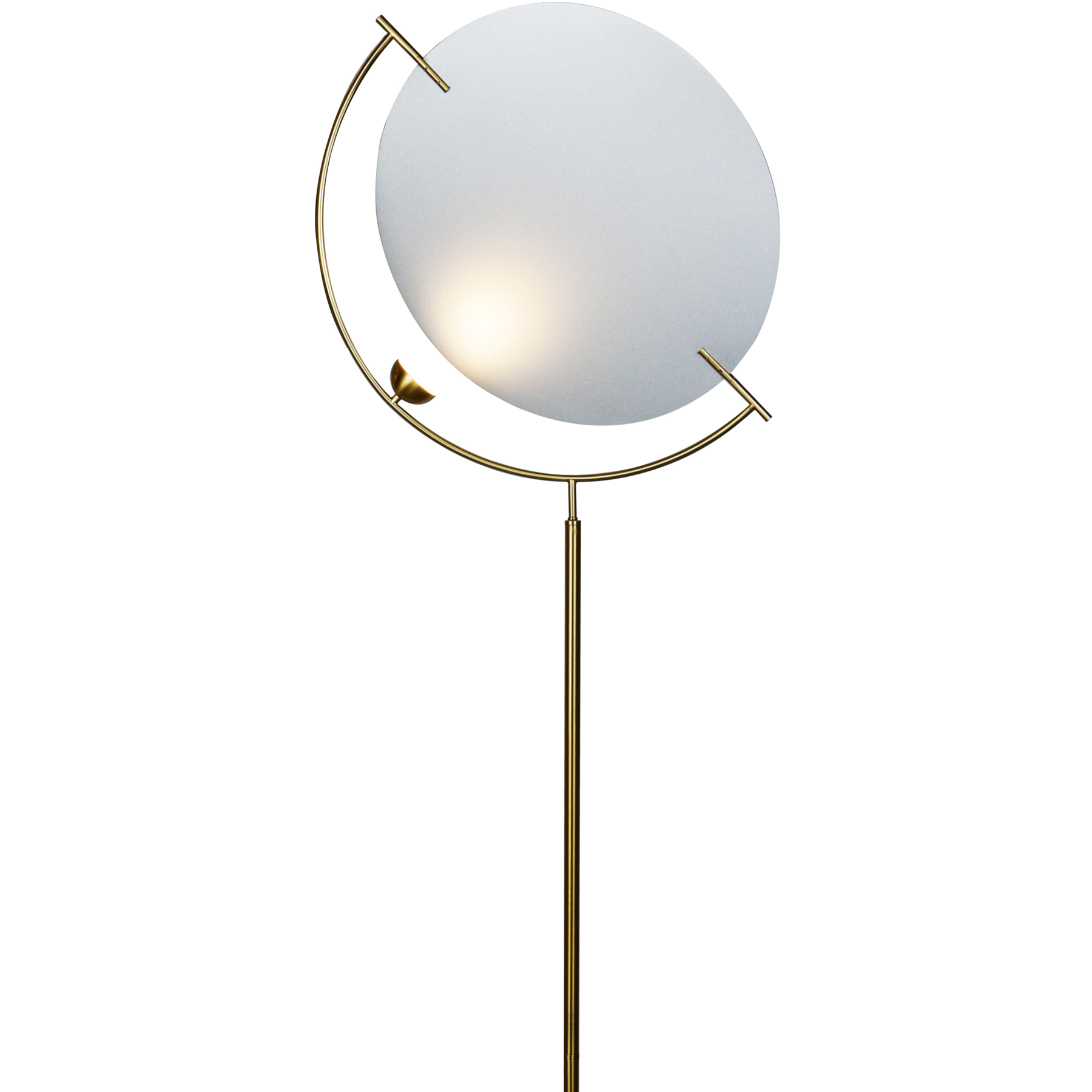 Artisan Collection/ COMO Series 59.75 inch 4 watt Antique Brass Floor Lamp Portable Light