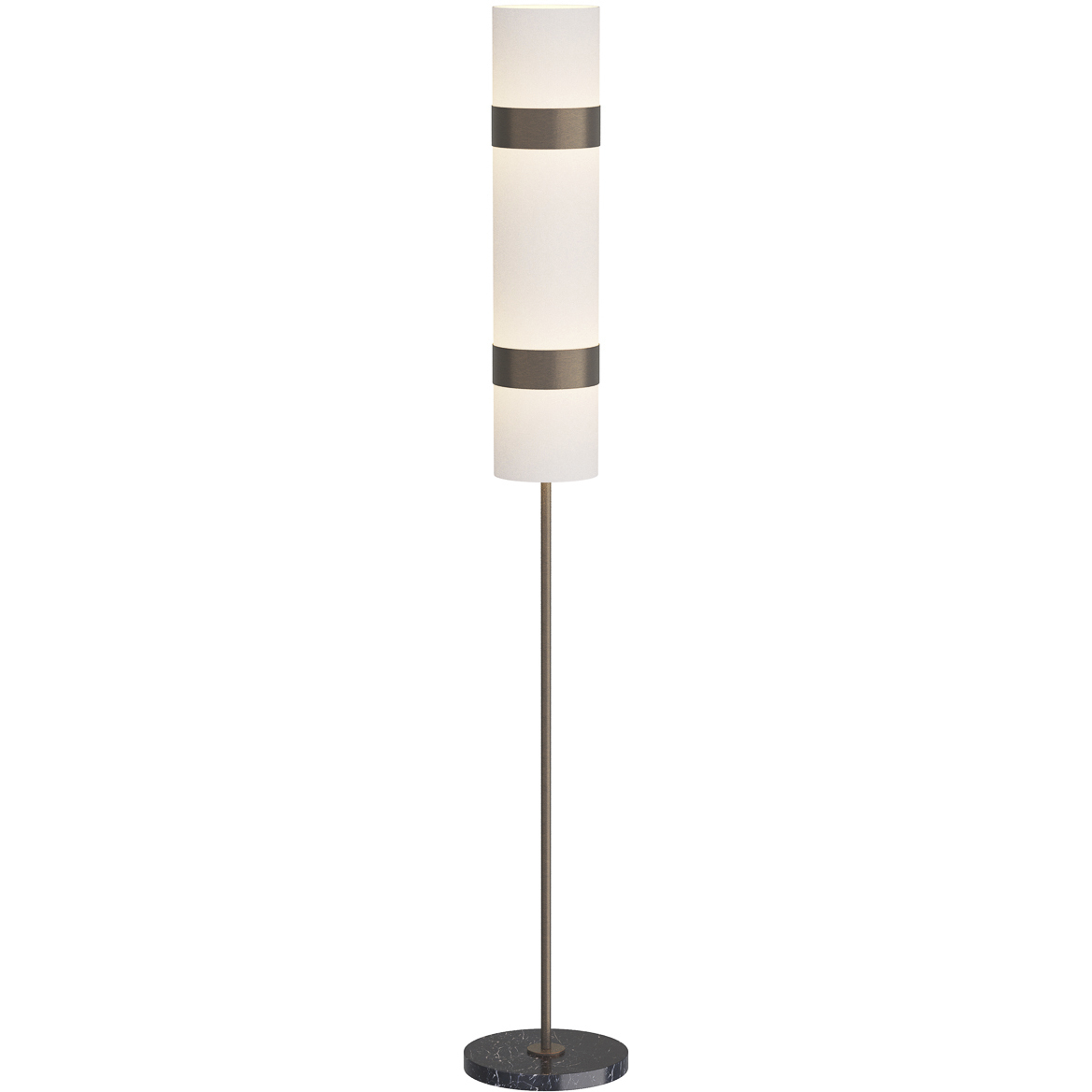 Belton 72.5 inch 60 watt English Bronze Floor Lamp Portable Light