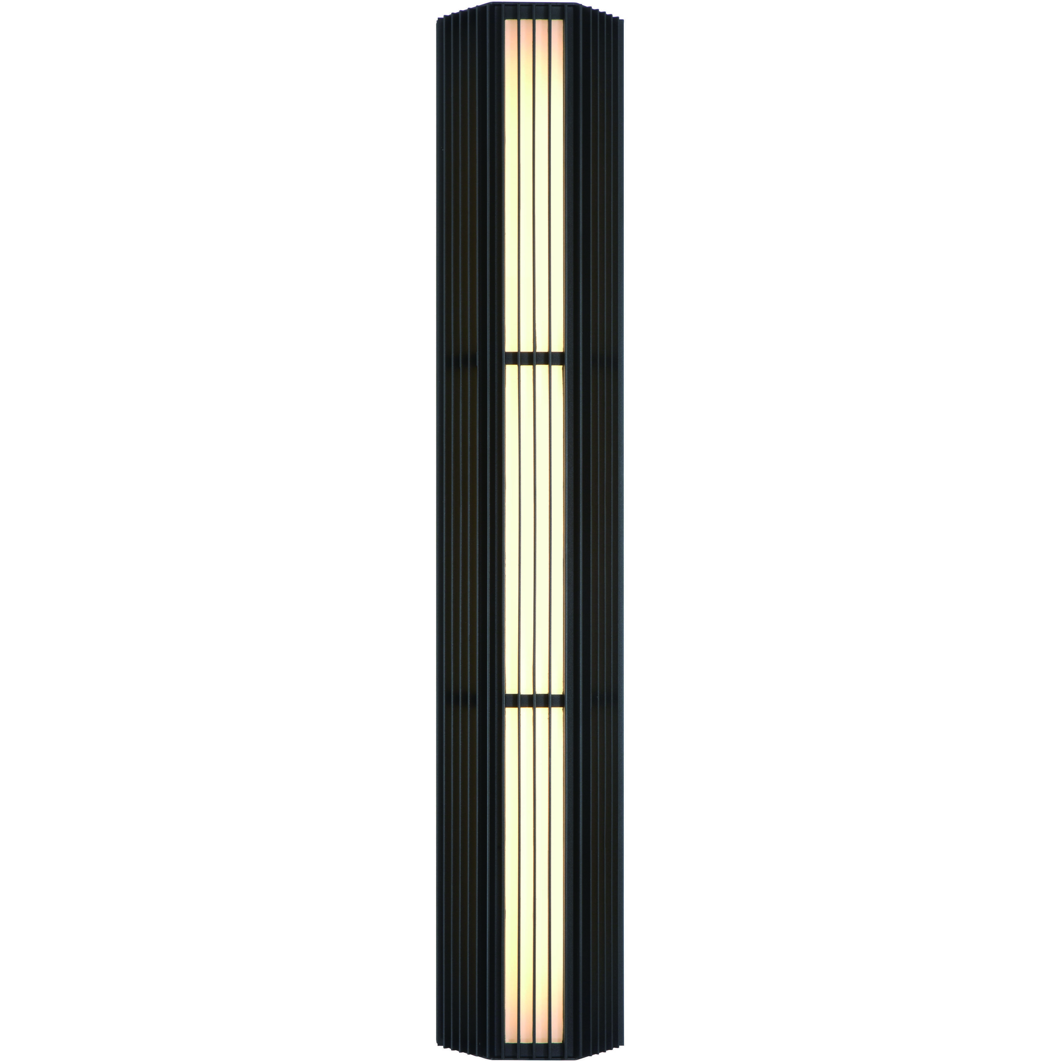 Morton LED 32 inch Sand Black Outdoor Wall Sconce