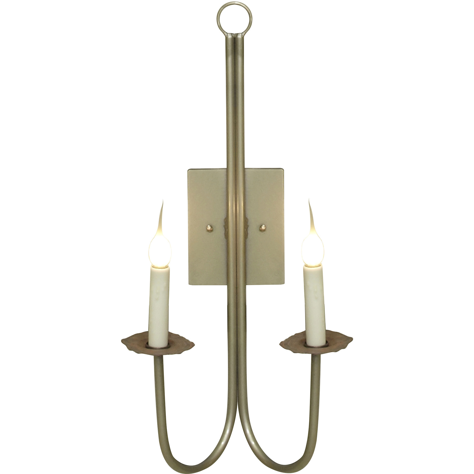 Lowcountry 2 Light Champagne Mist Wall Sconce Wall Light