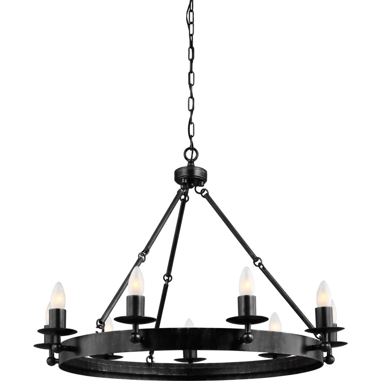Ravenwood Manor 9 Light 31 inch Stardust Chandelier Ceiling Light