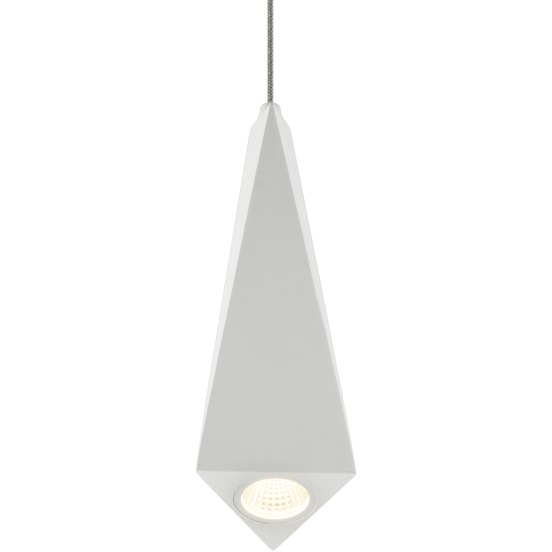 Polaris 5.25 inch White Pendant Ceiling Light