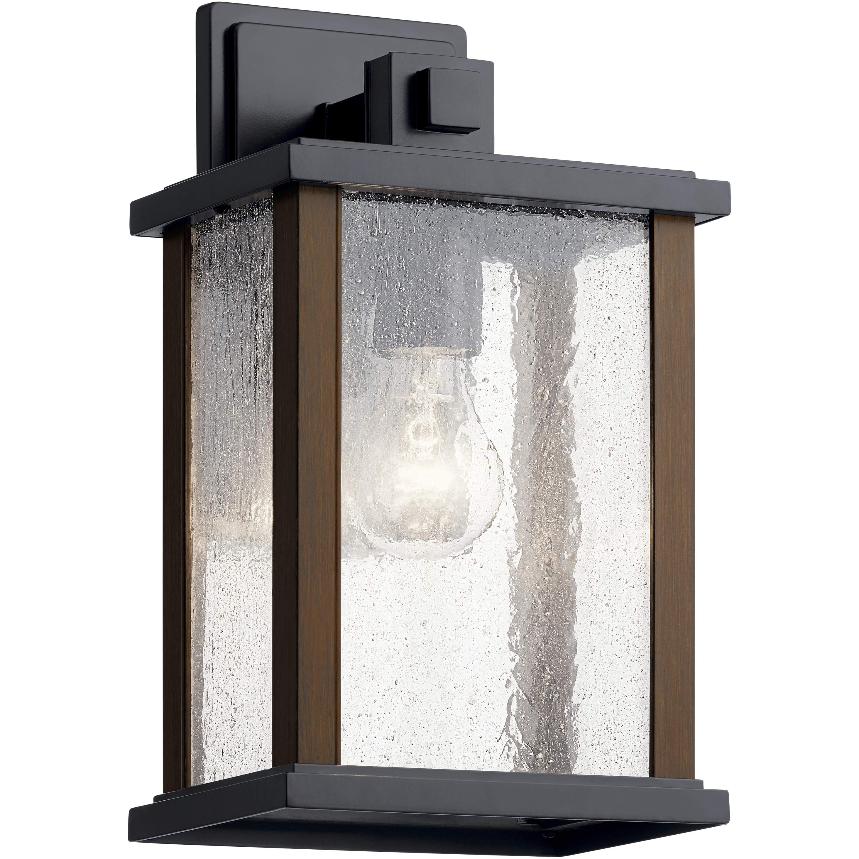 Marimount 1 Light 13 inch Black Outdoor Wall, Medium