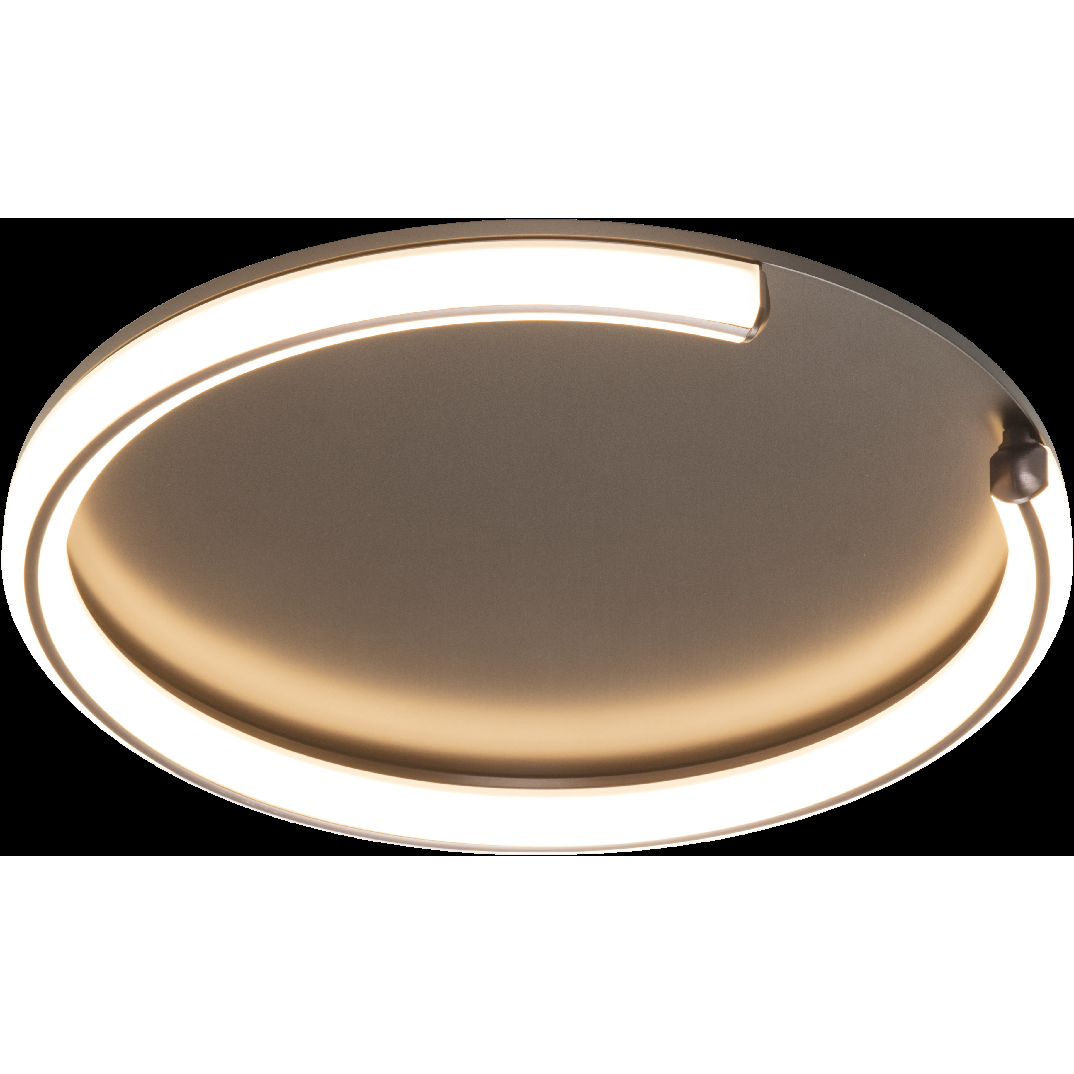 Anela LED 17.72 inch Brushed Champagne Flush Mount Ceiling Light