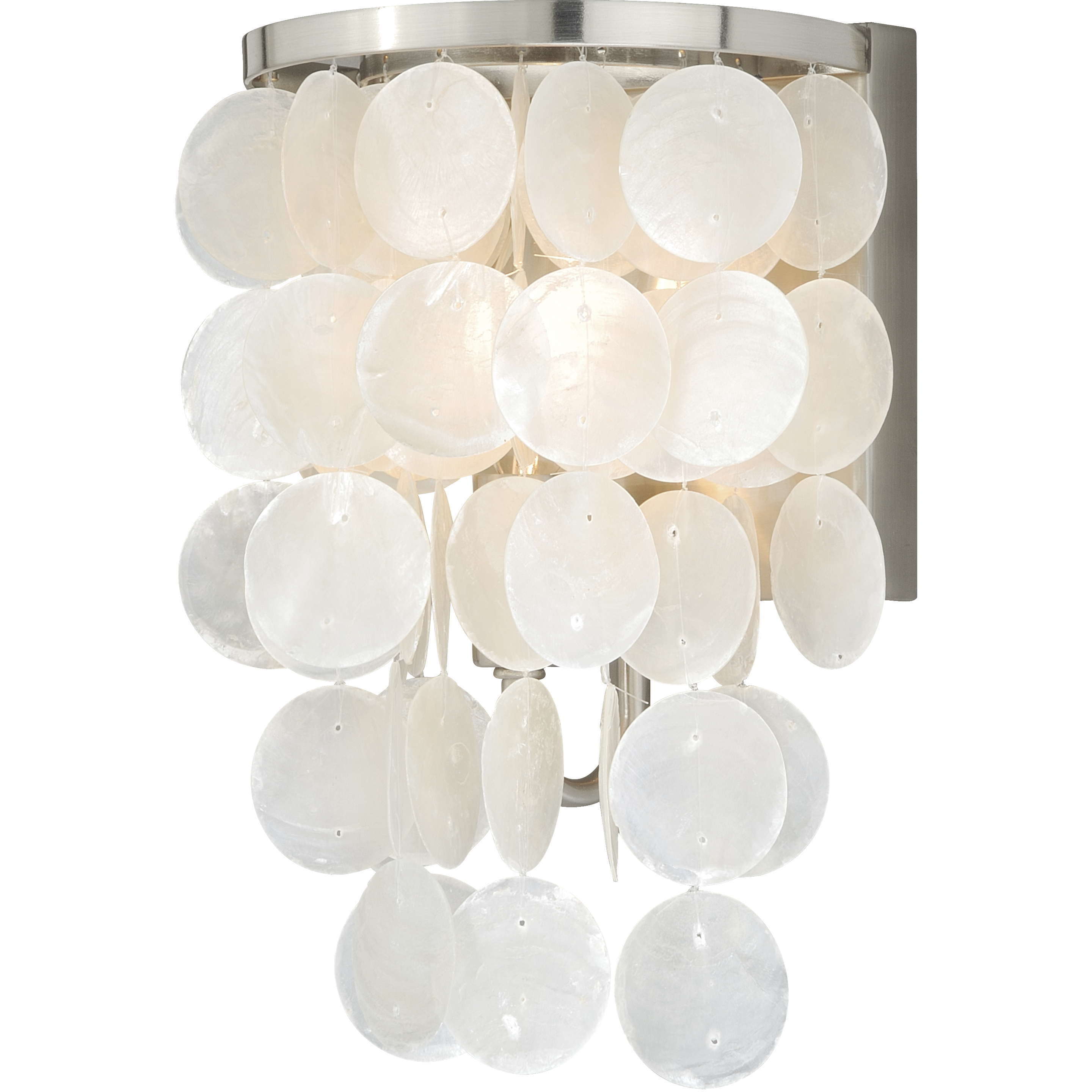 Elsa LED 6.5 inch Satin Nickel Bathroom Light Wall Light