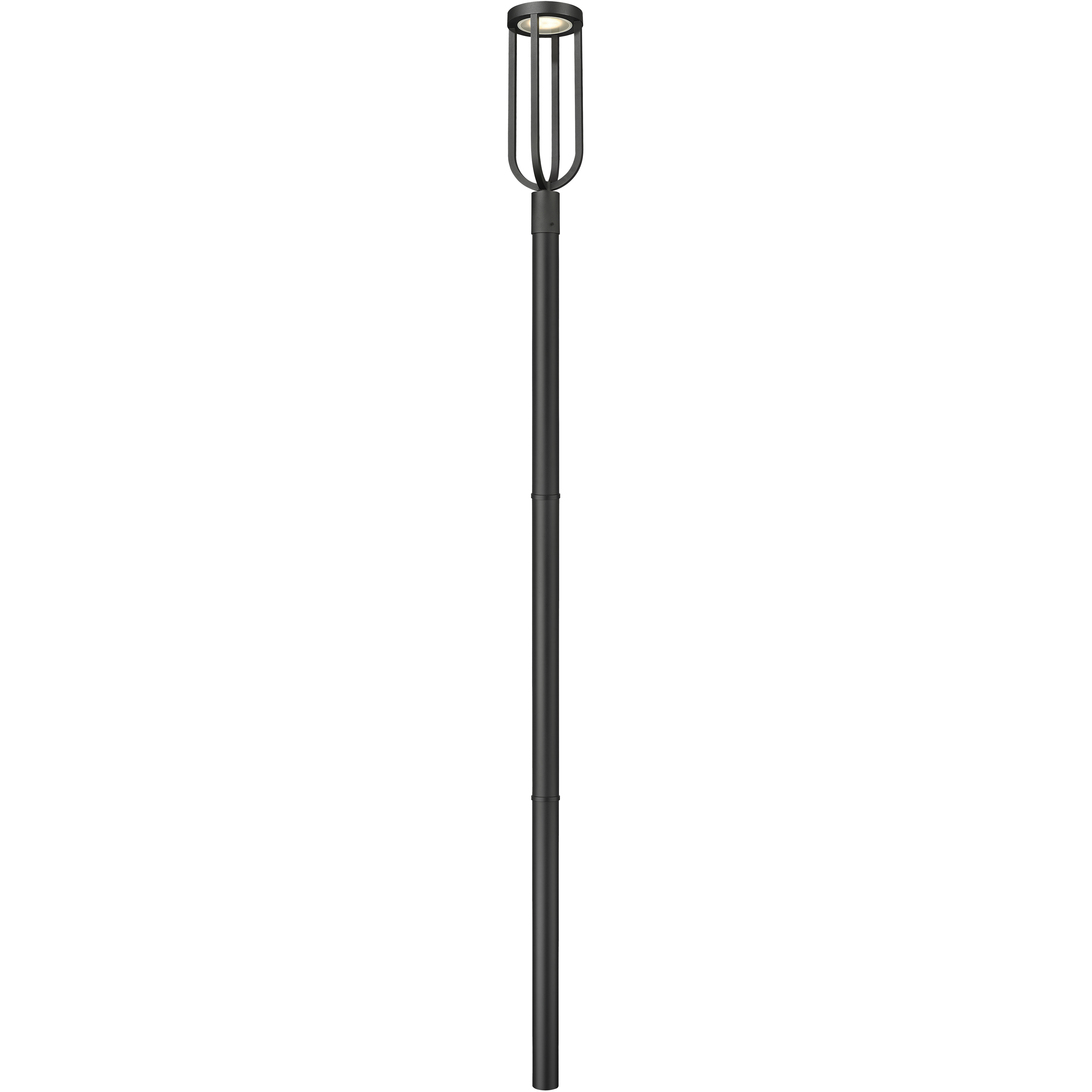 Leland LED 118.75 inch Sand Black Outdoor Post Mounted Fixture