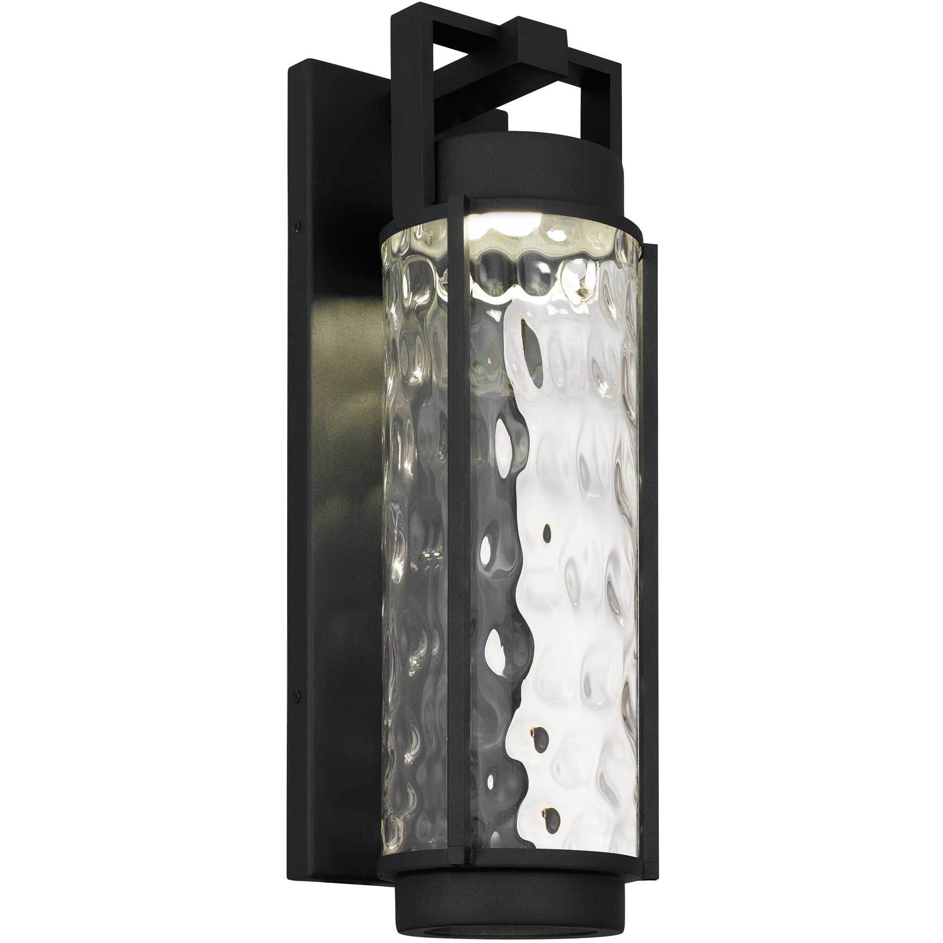Winston LED 21.75 inch Sand Black Outdoor Wall Sconce