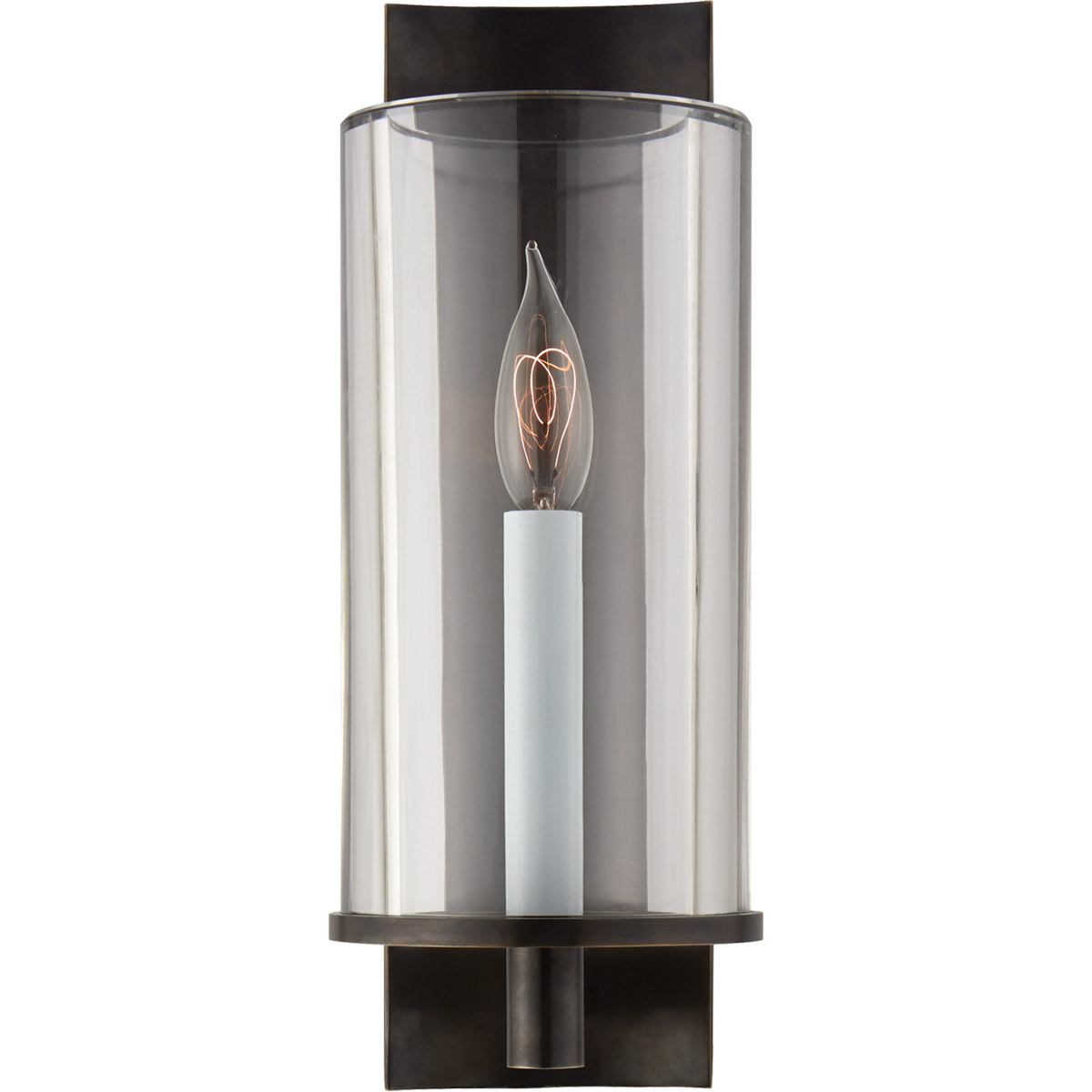 AERIN Deauville2 1 Light 5.25 inch Bronze Single Sconce Wall Light