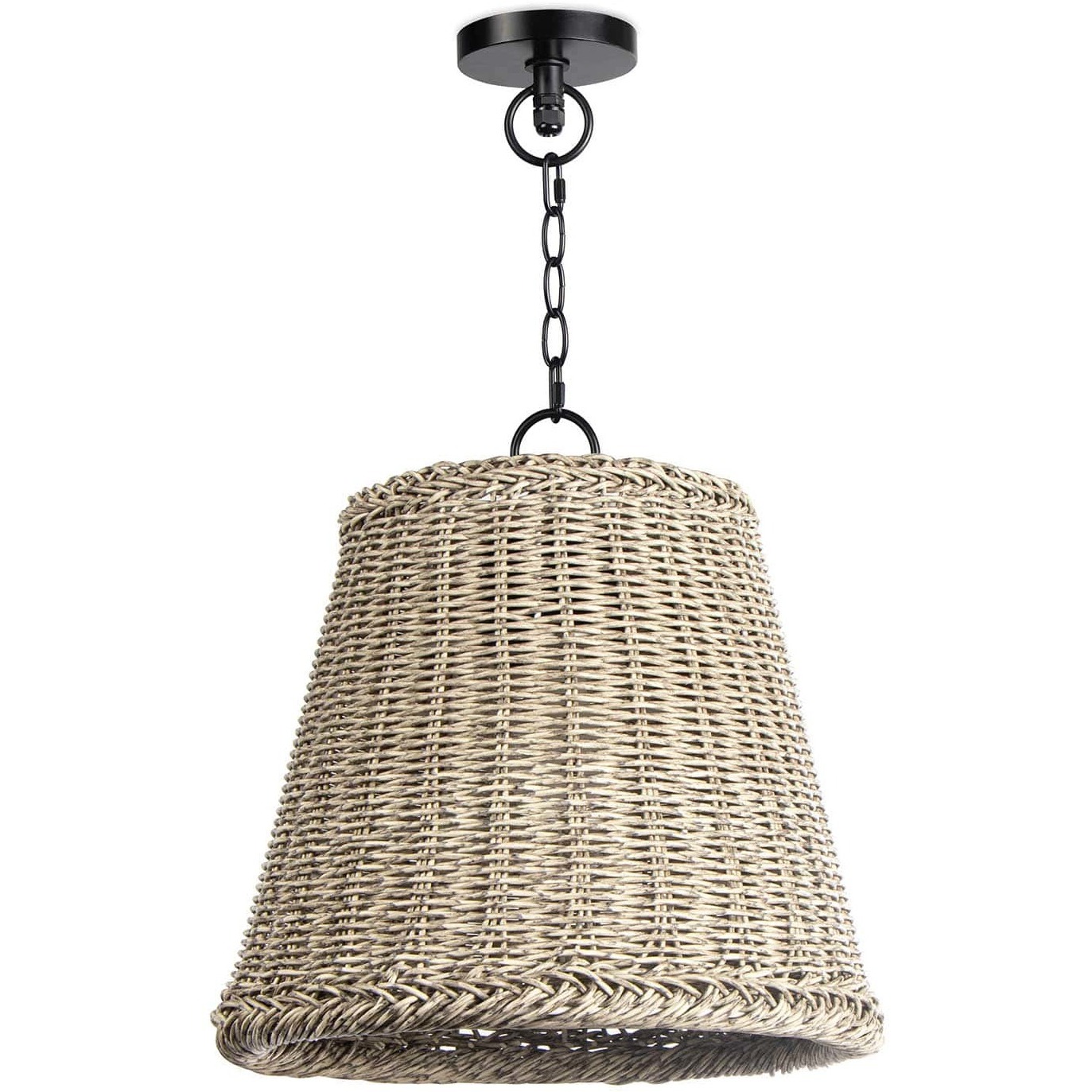 Augustine 1 Light 13.5 inch White Outdoor Pendant, Small
