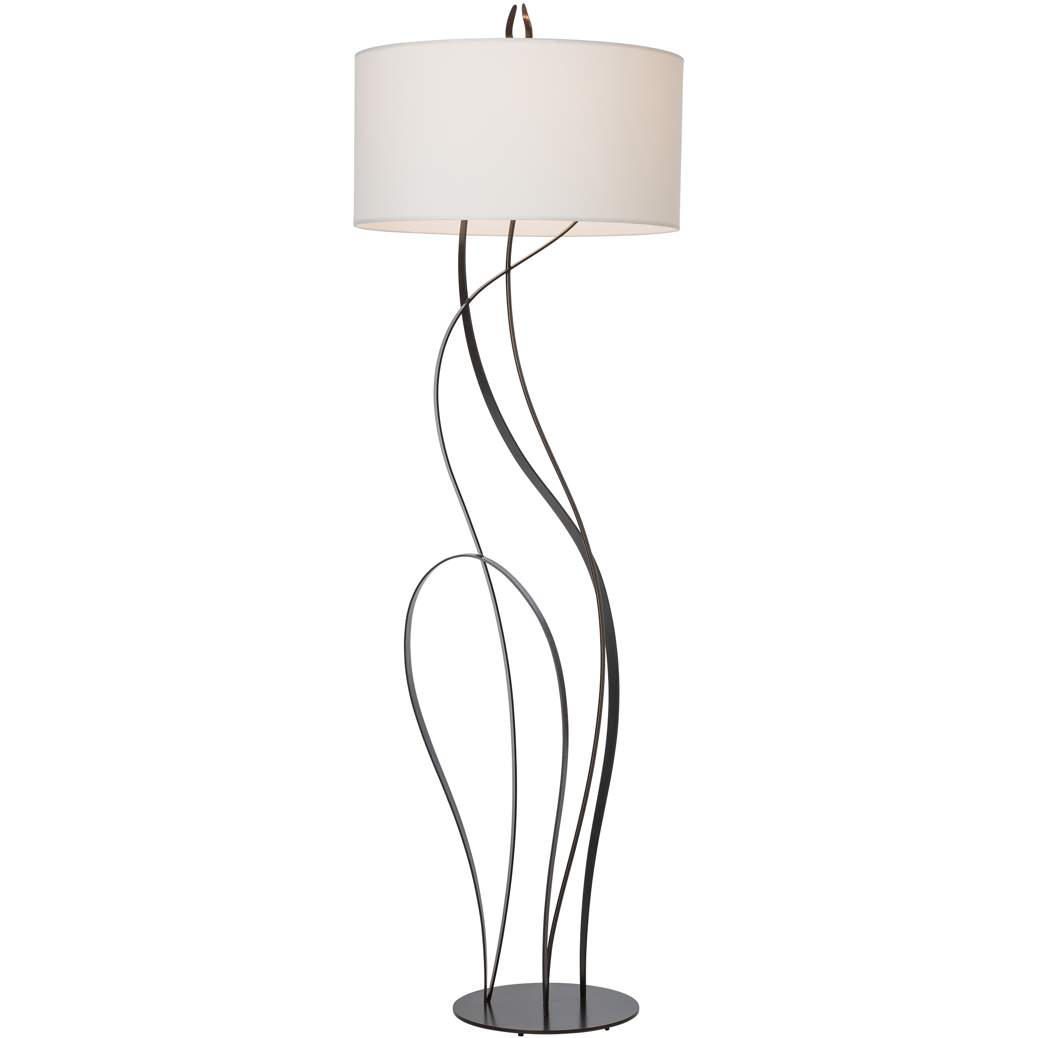 Sway 73.4 inch 100.00 watt Dark Smoke Floor Lamp Portable Light
