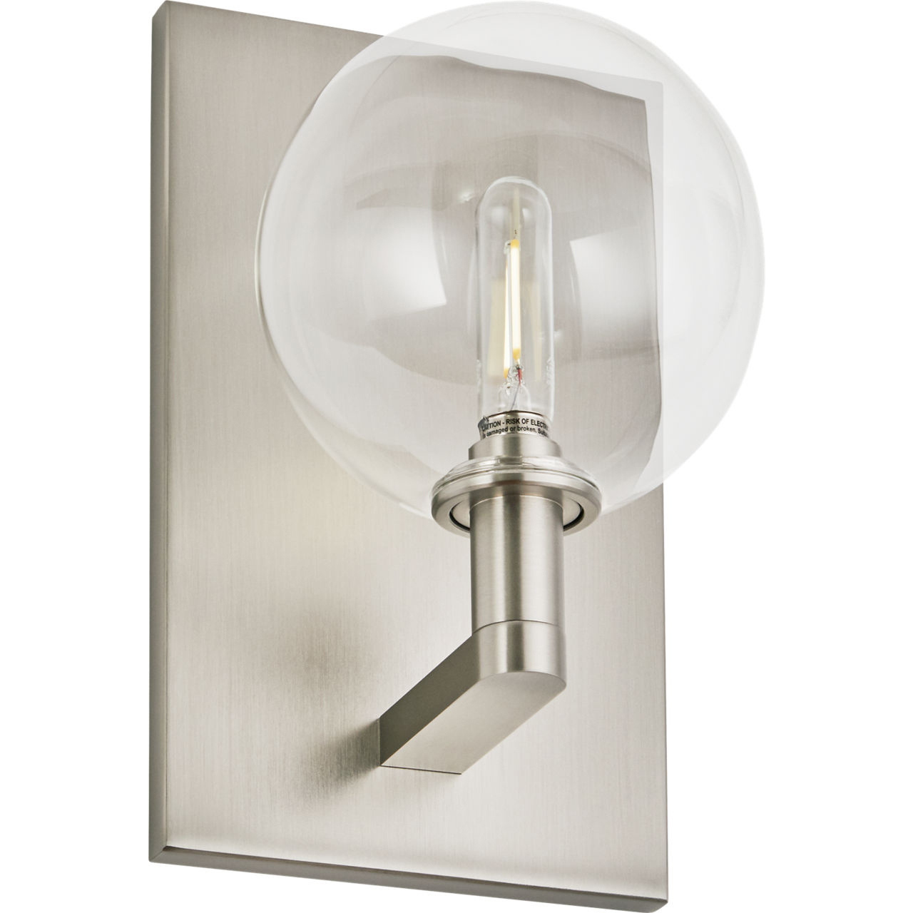 Sean Lavin Gambit 5.8 inch Satin Nickel Wall Light in Incandescent