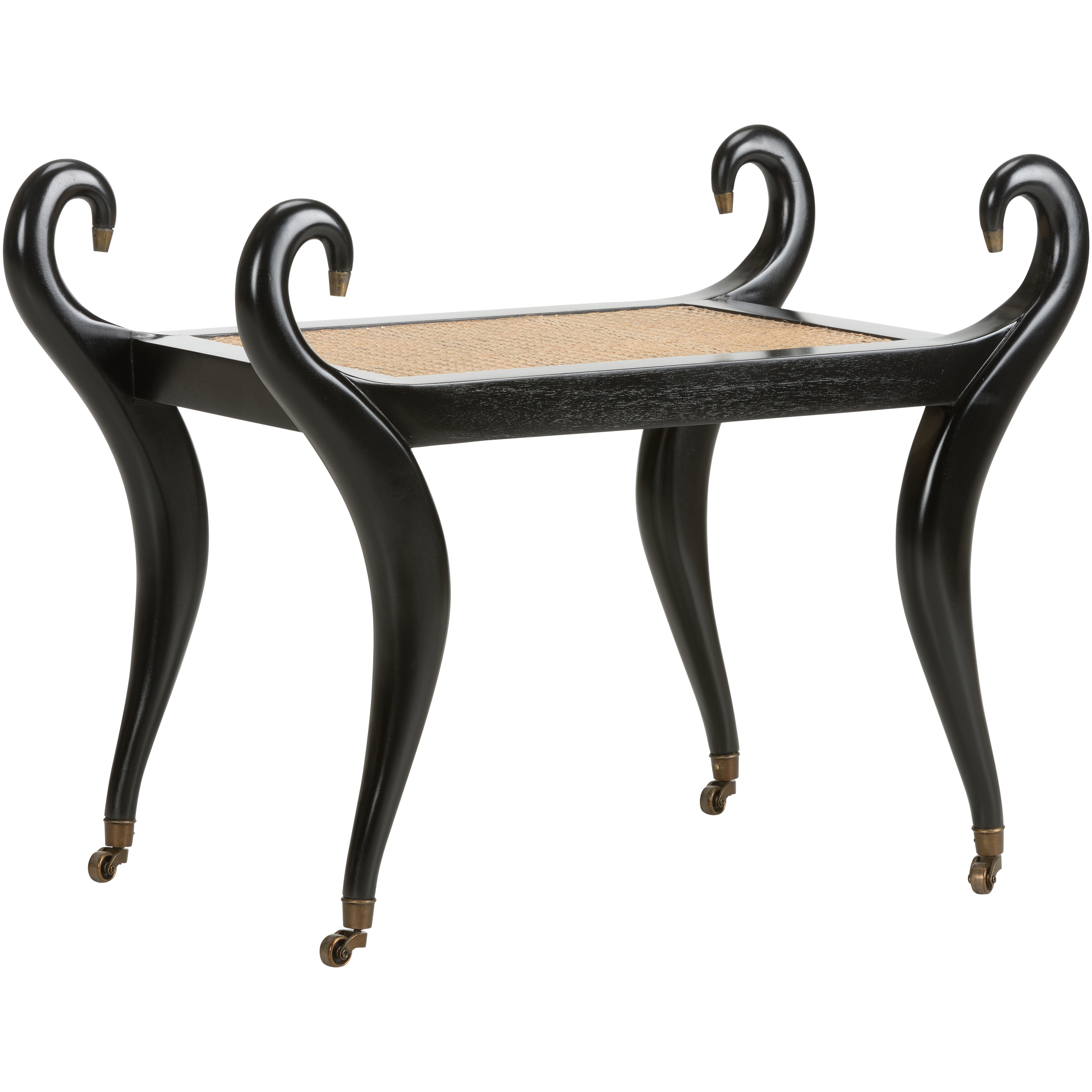 Swan Black Bench