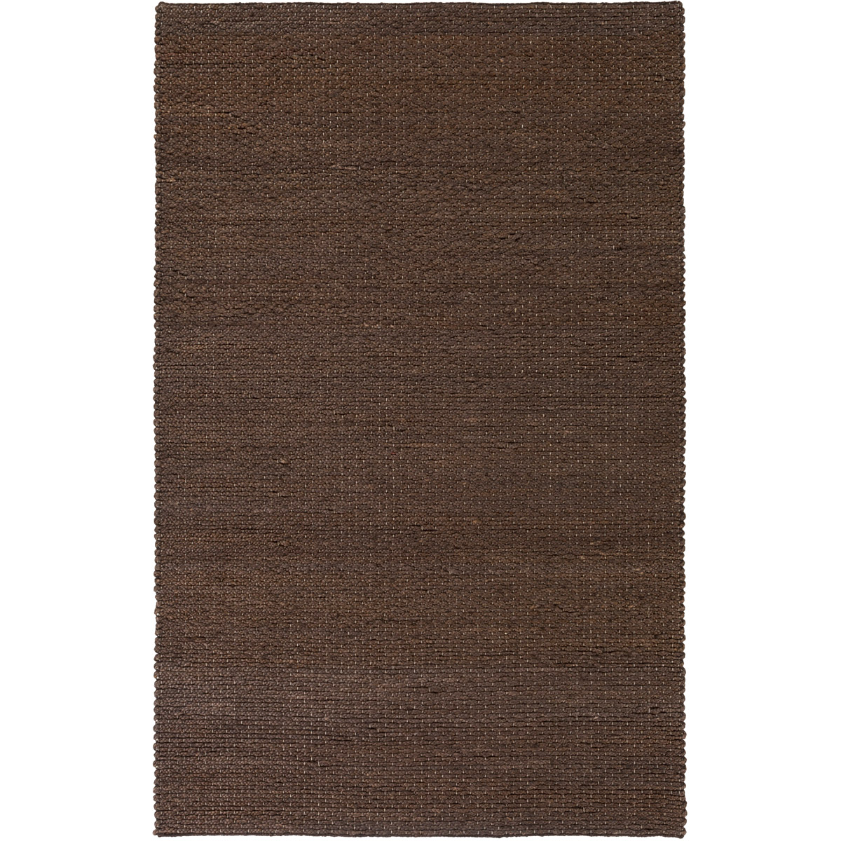 Grasshopper 96 X 60 inch Dark Brown Rug