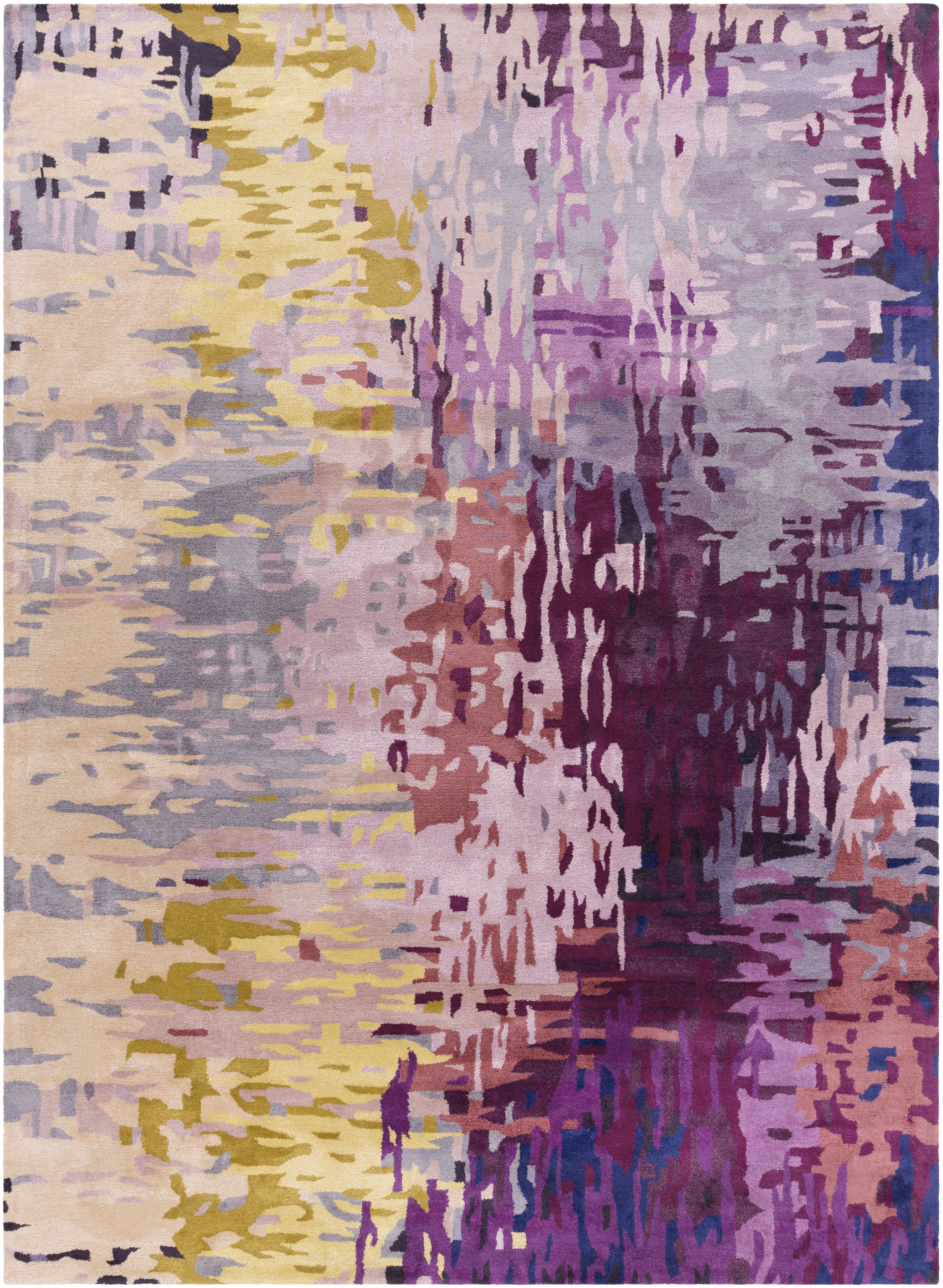 Banshee 132 X 96 inch Burgundy Rug in 8 x 11, Rectangle