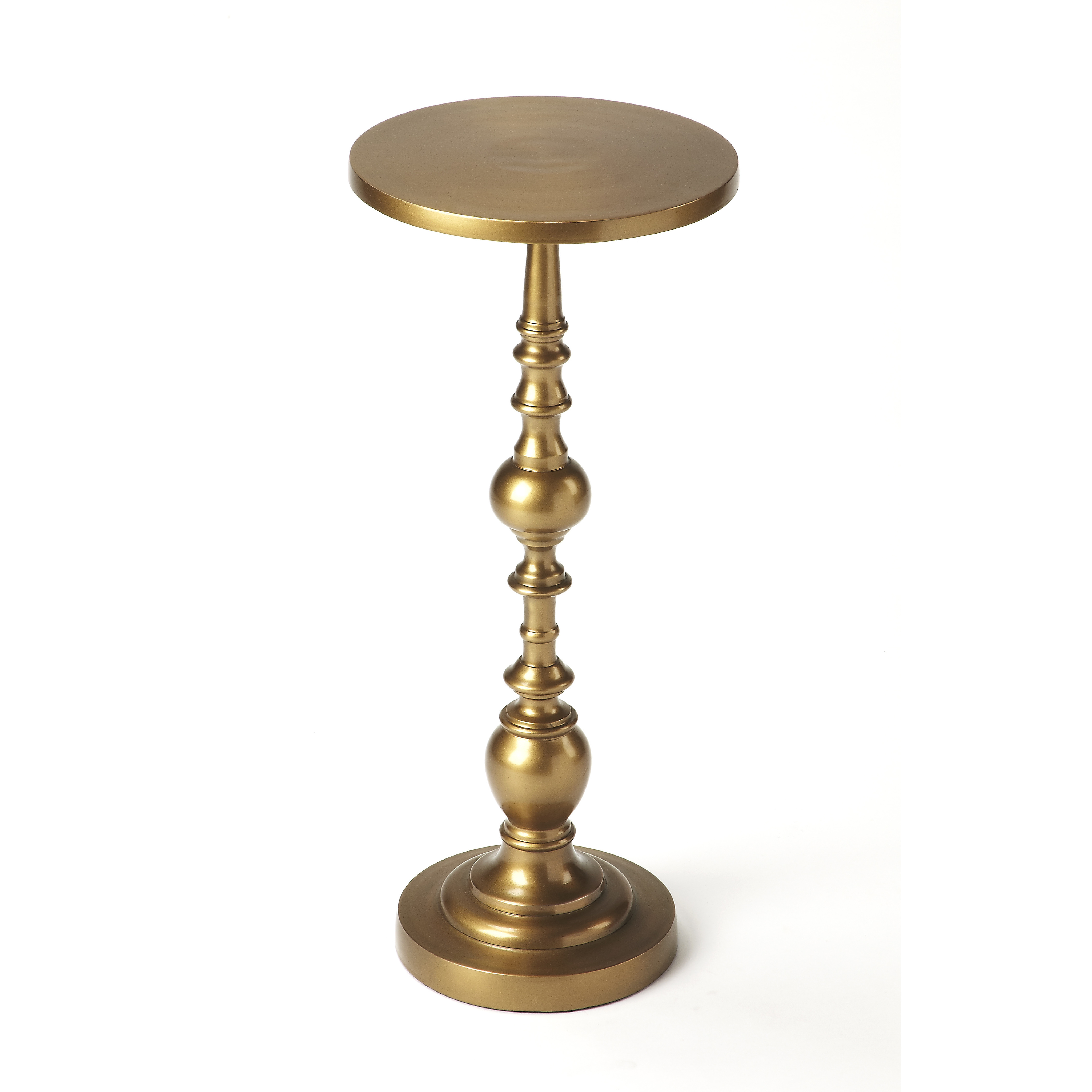 Metalworks Darien  23 X 10 inch Antique Gold Accent Table