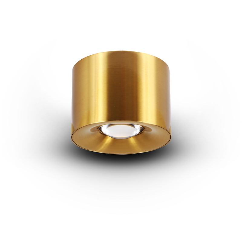 NODE Series Antique Brass Surface Mounted Downlight Ceiling Light