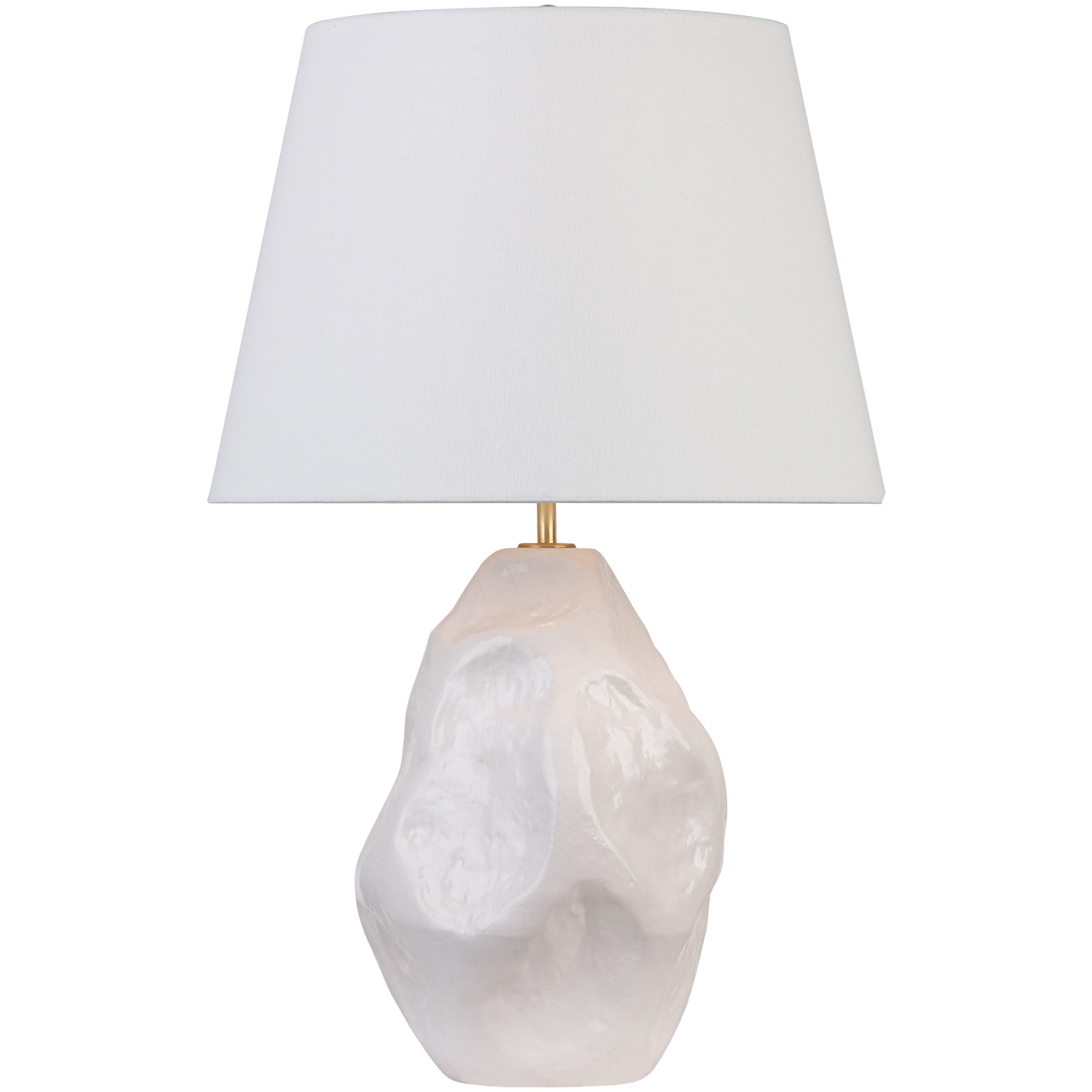 AERIN Rocco 27.25 inch 15 watt White Table Lamp Portable Light