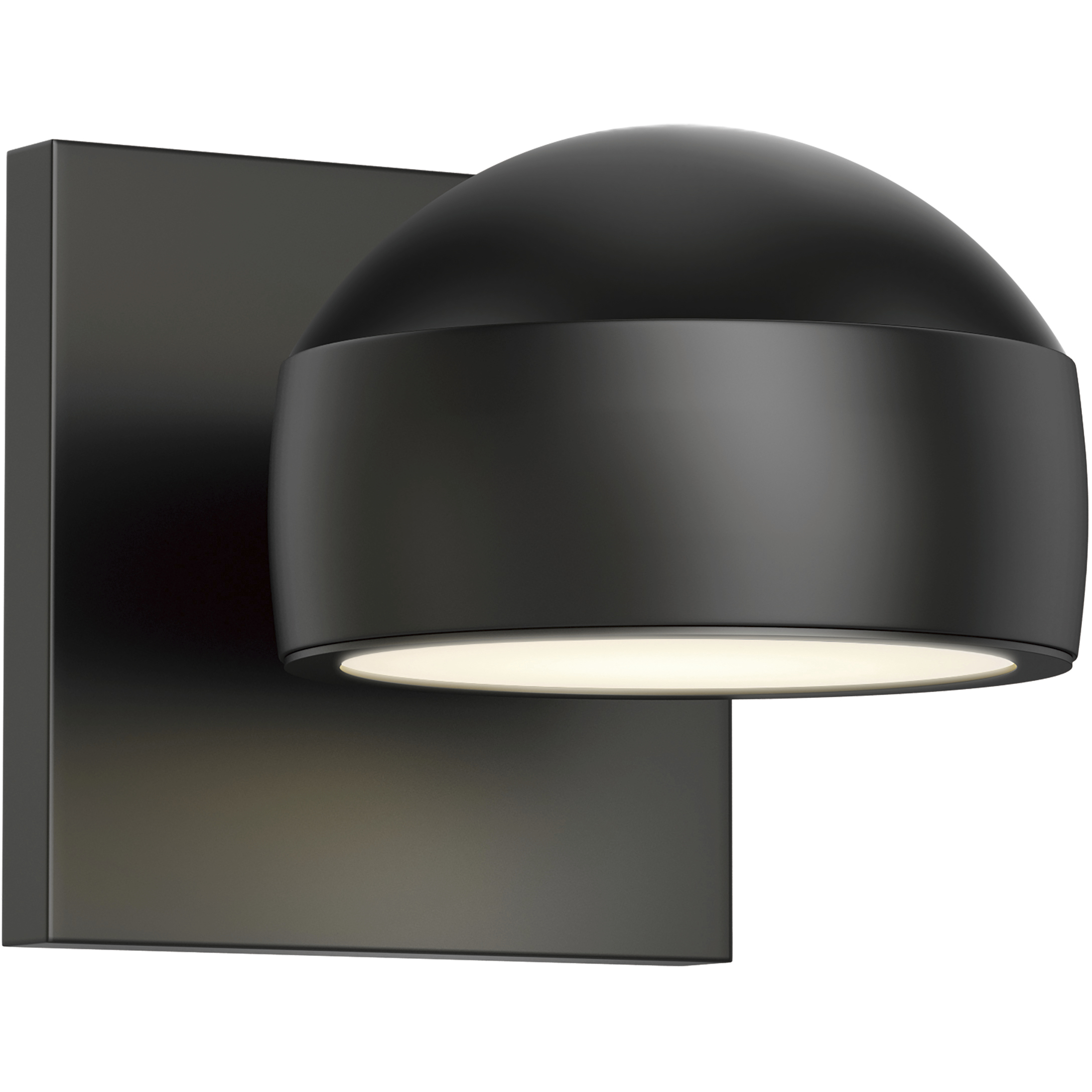 Modular LED 5 inch Black Outdoor Wall Mount