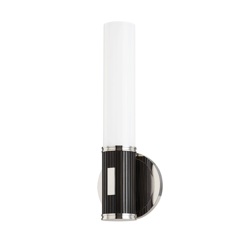 Crewe 1 Light 5 inch Polished Nickel ADA Wall Sconce Wall Light
