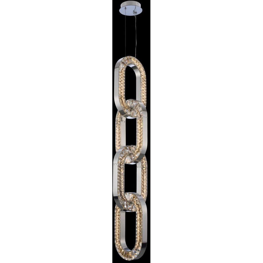 Catena LED 12 inch Chrome Foyer Light Ceiling Light