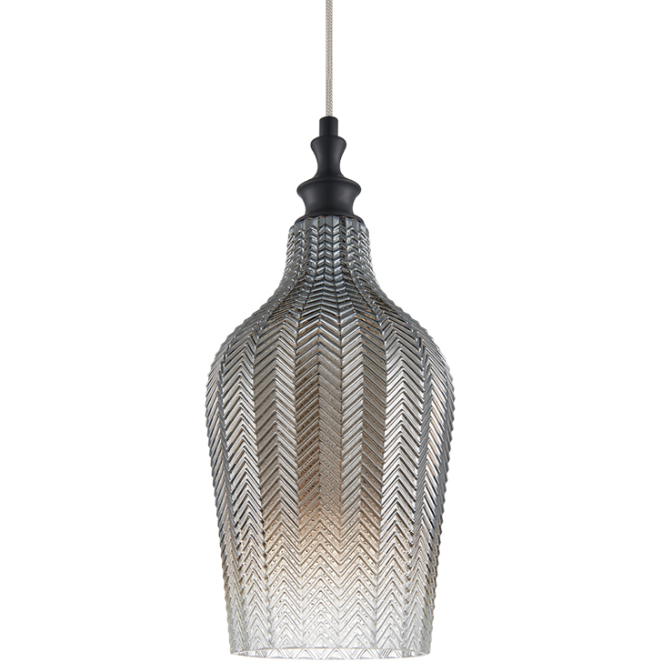 Renity 1 Light 7.13 inch Smoke Pendant Ceiling Light