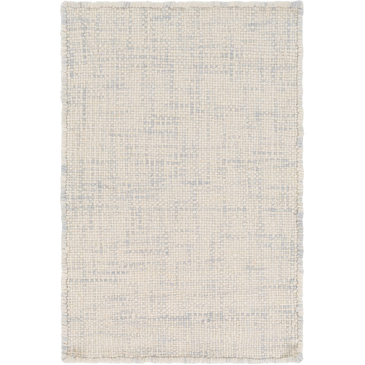 Plymouth 63 X 39 inch Gray and Brown Area Rug, Wool