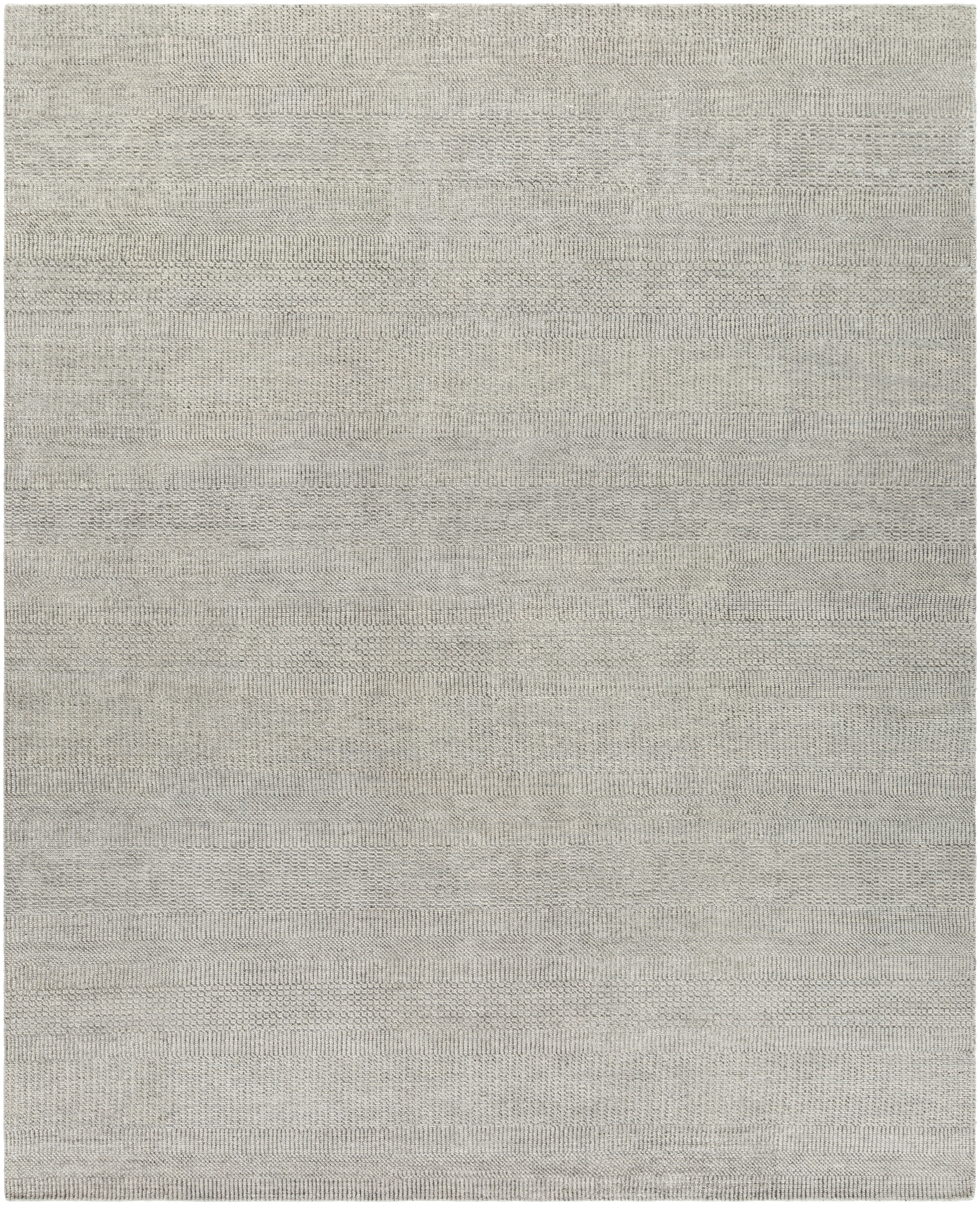 Tribeca 120 X 96 inch Gray Rug in 8 x 10, Rectangle