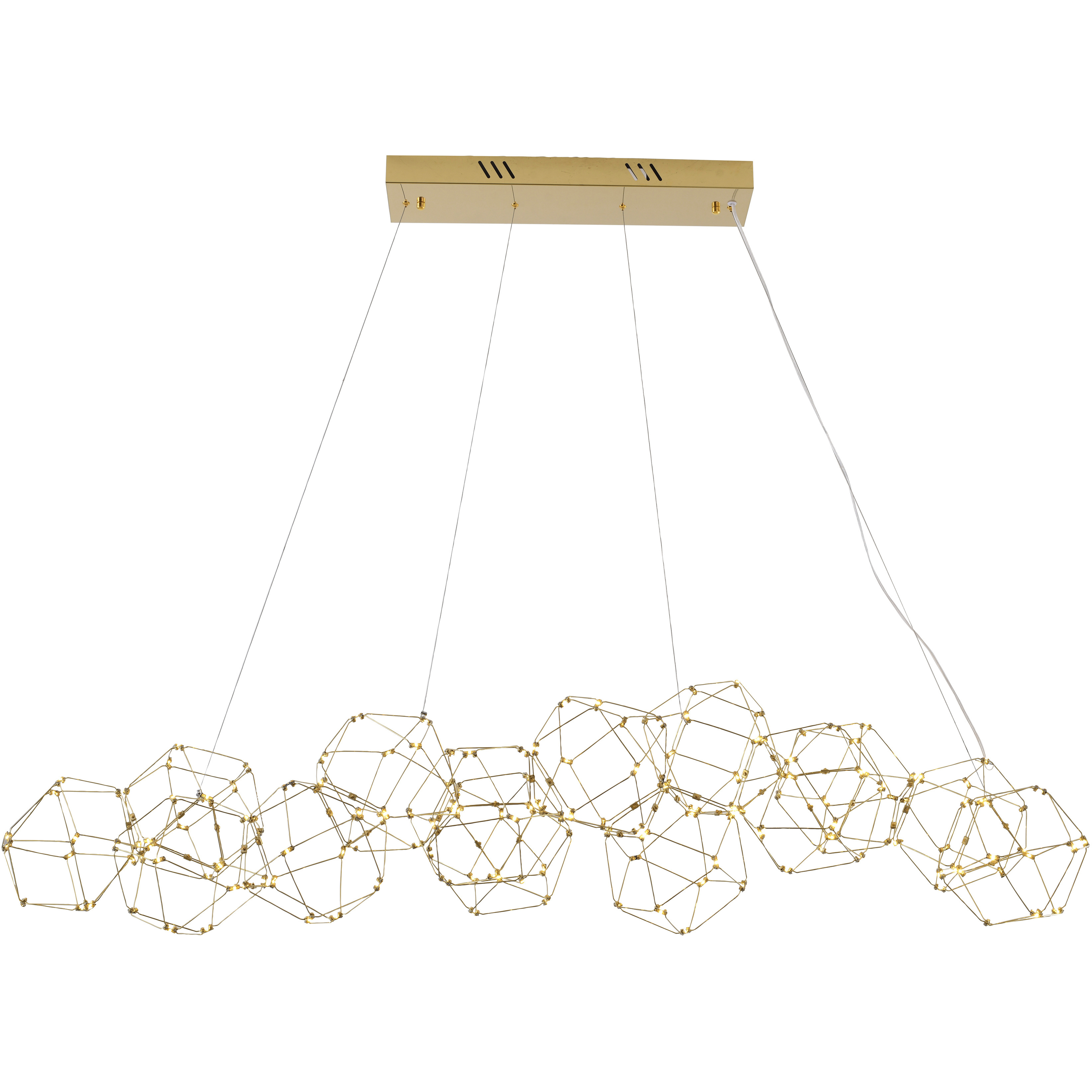 Canada LED 22 inch Gold Chandelier Ceiling Light