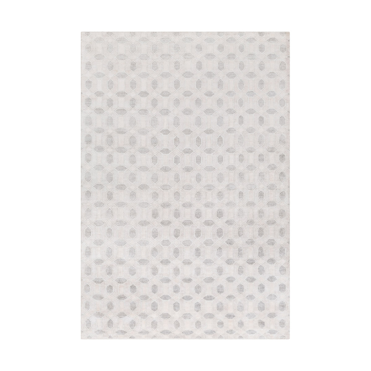 Florentine 108 X 72 inch Neutral and Neutral Area Rug, Viscose