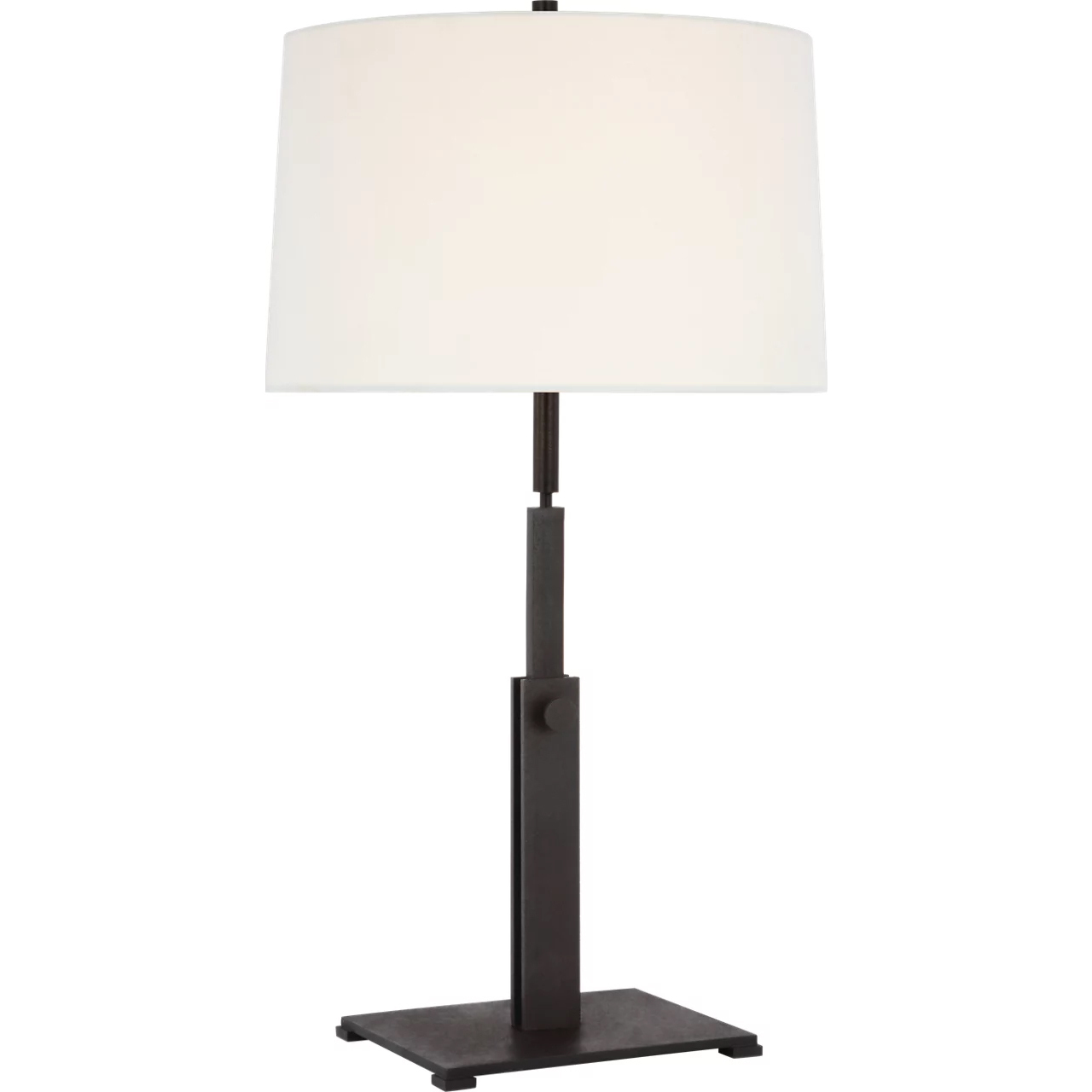 Ray Booth Cadmus 26.5 inch 15 watt Warm Iron Adjustable Table Lamp Portable Light, Large