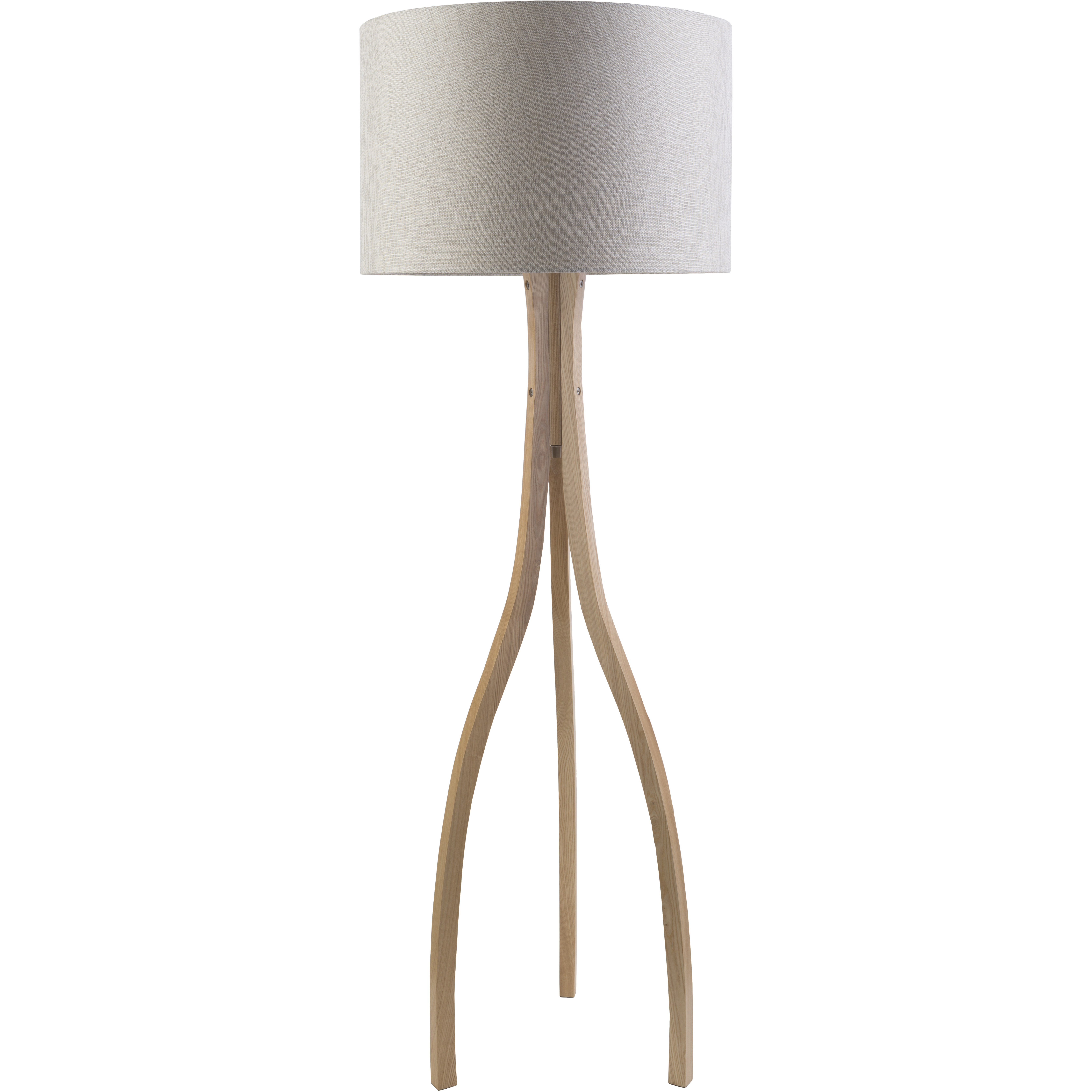 Duxbury 60 inch 100.00 watt Natural Floor Lamp Portable Light