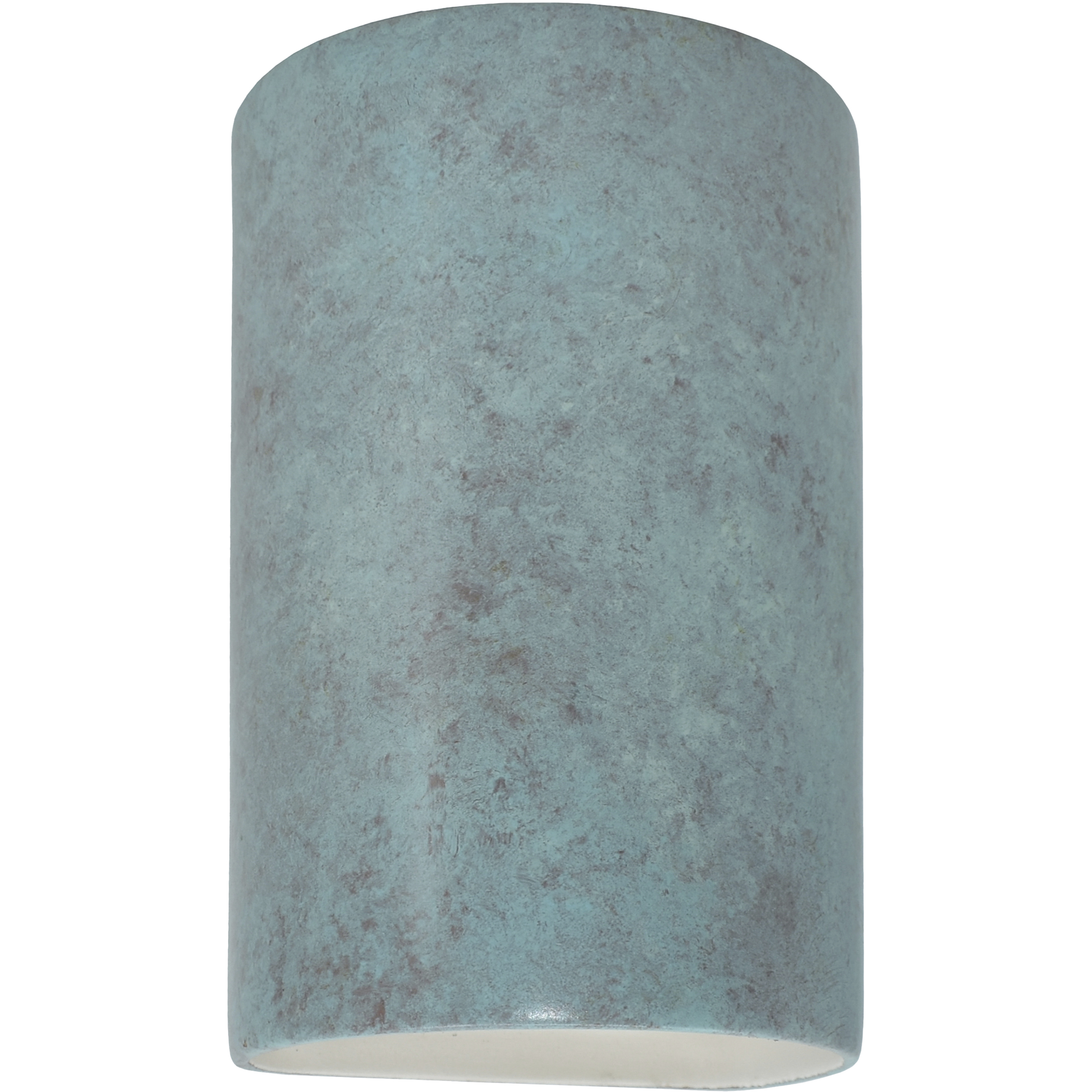 Ambiance Cylinder LED 7.75 inch Verde Patina ADA Wall Sconce Wall Light, Large