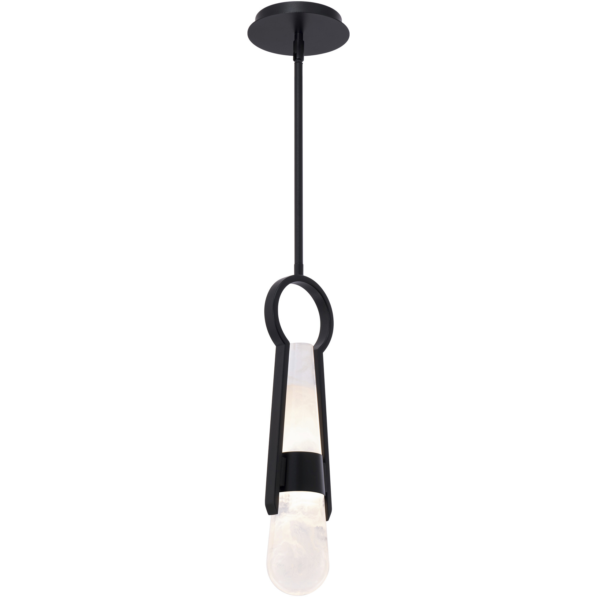 Ezra 2 Light 3.5 inch Black Mini Pendant Ceiling Light