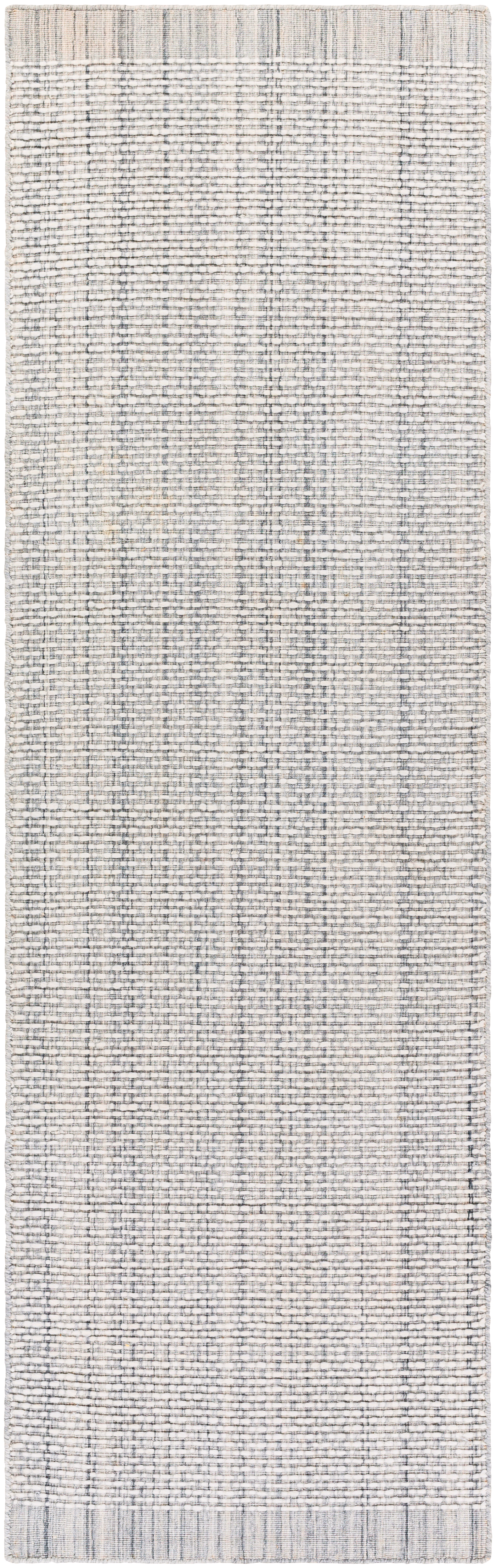 Sycamore 96 X 30 inch Light Grey Rug, Runner