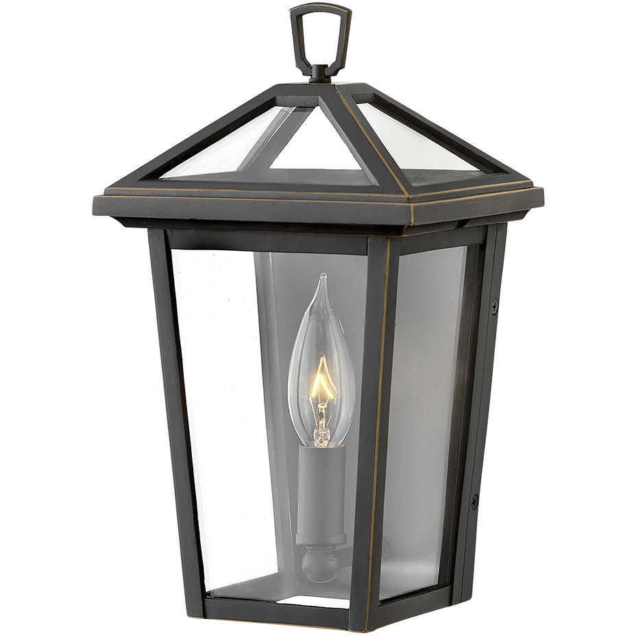 Open Air Alford Place Outdoor Wall Mount Lantern in Oil Rubbed Bronze, Non-LED, Estate Series