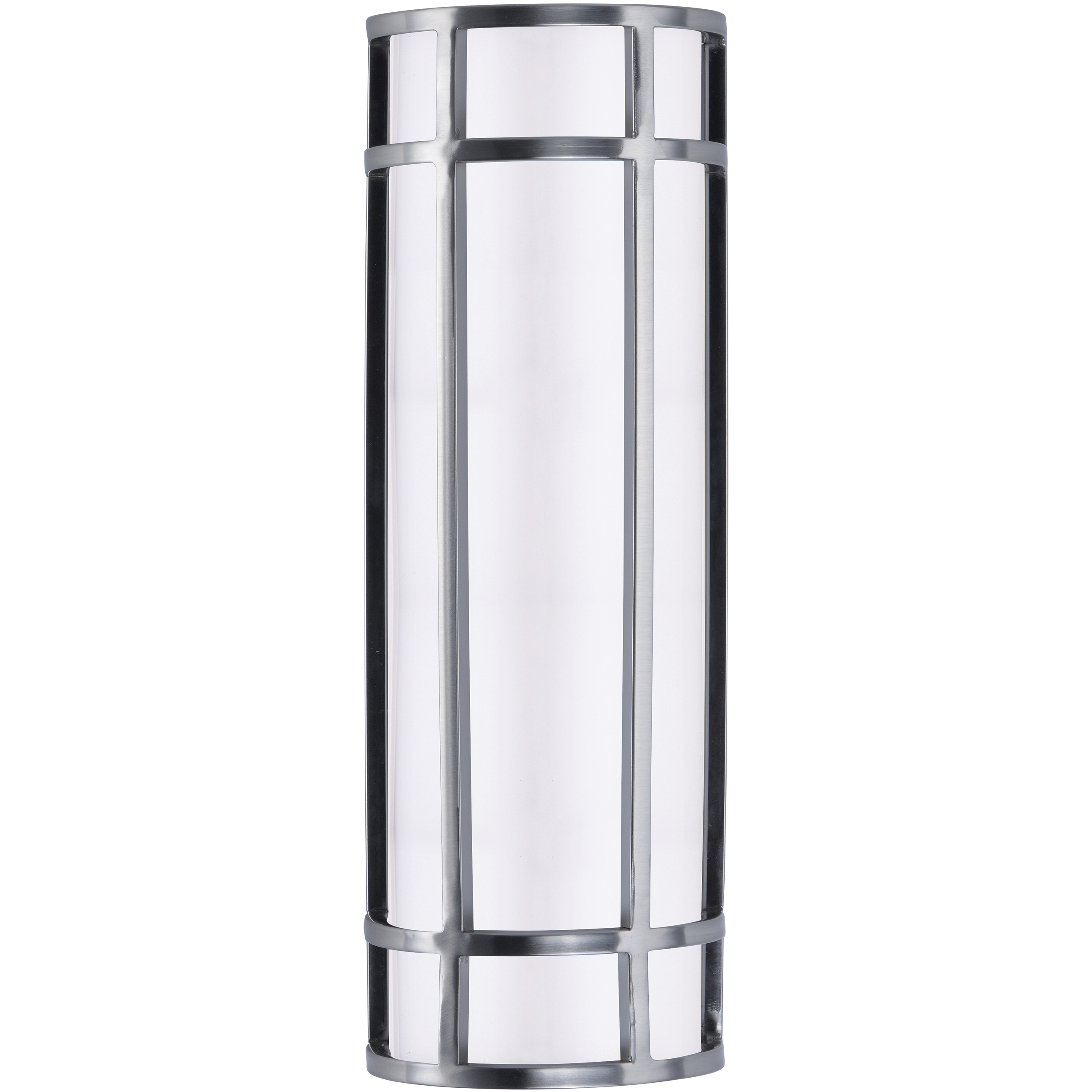 Moon Ray LED 18 inch Satin Nickel Outdoor Wall Mount