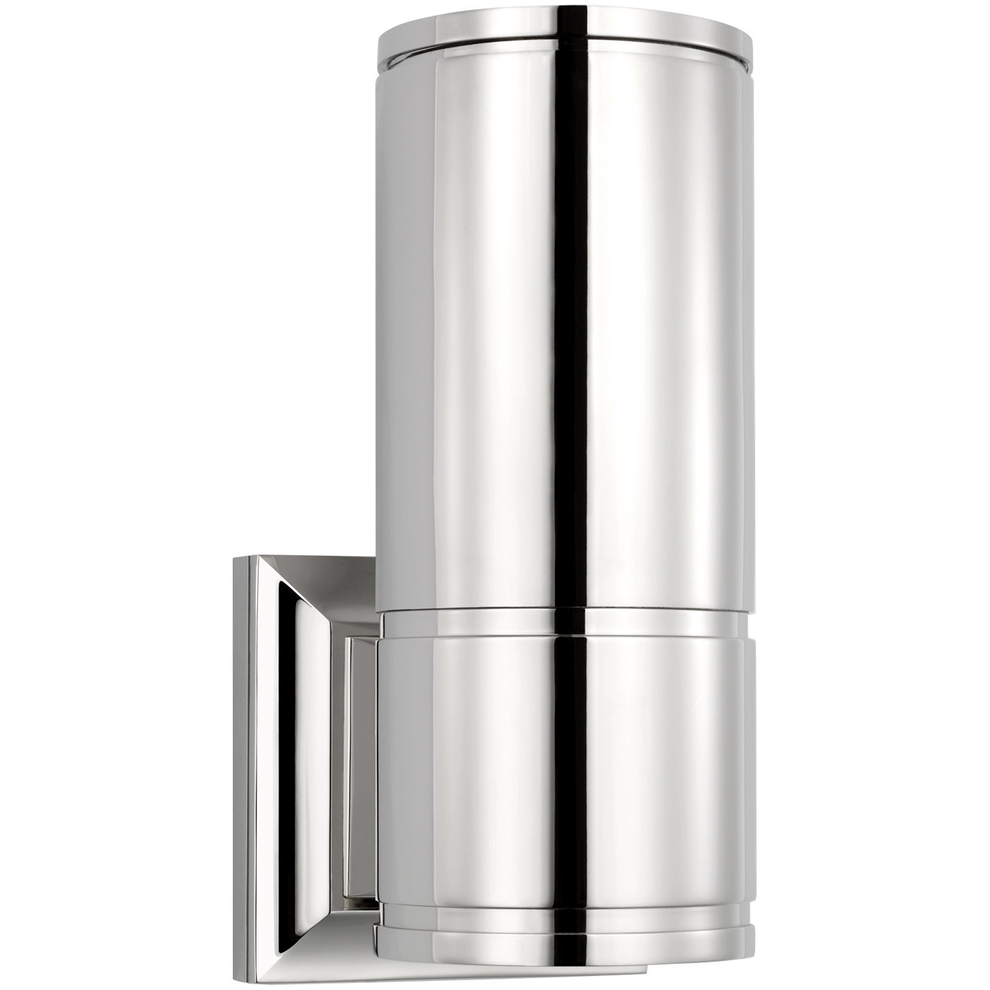 Chapman & Myers Provo LED 4.5 inch Polished Nickel Canister Wall Light
