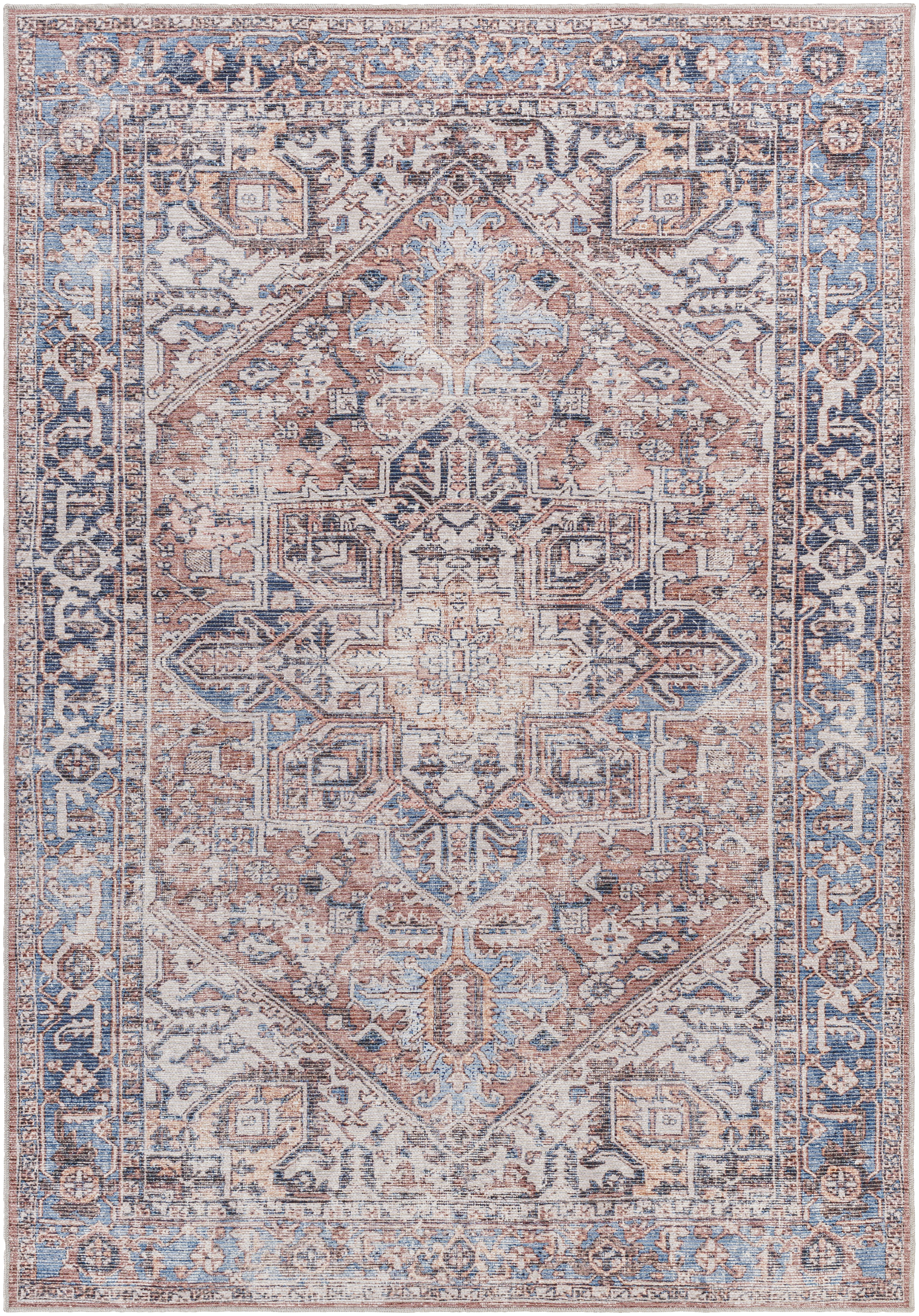 Colin 87 X 63 inch Taupe Rug, Rectangle