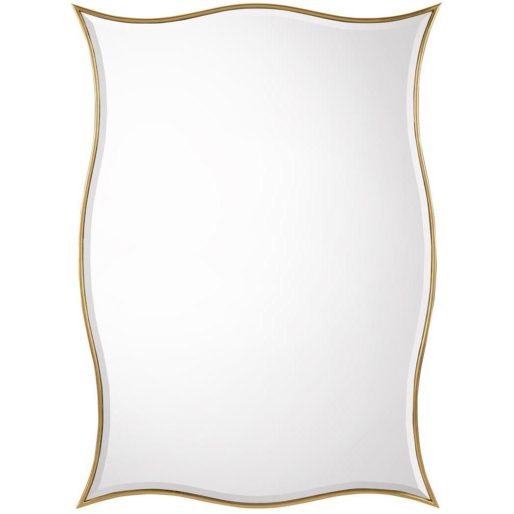 Nami 46.25 X 32.5 inch Gold Mirror