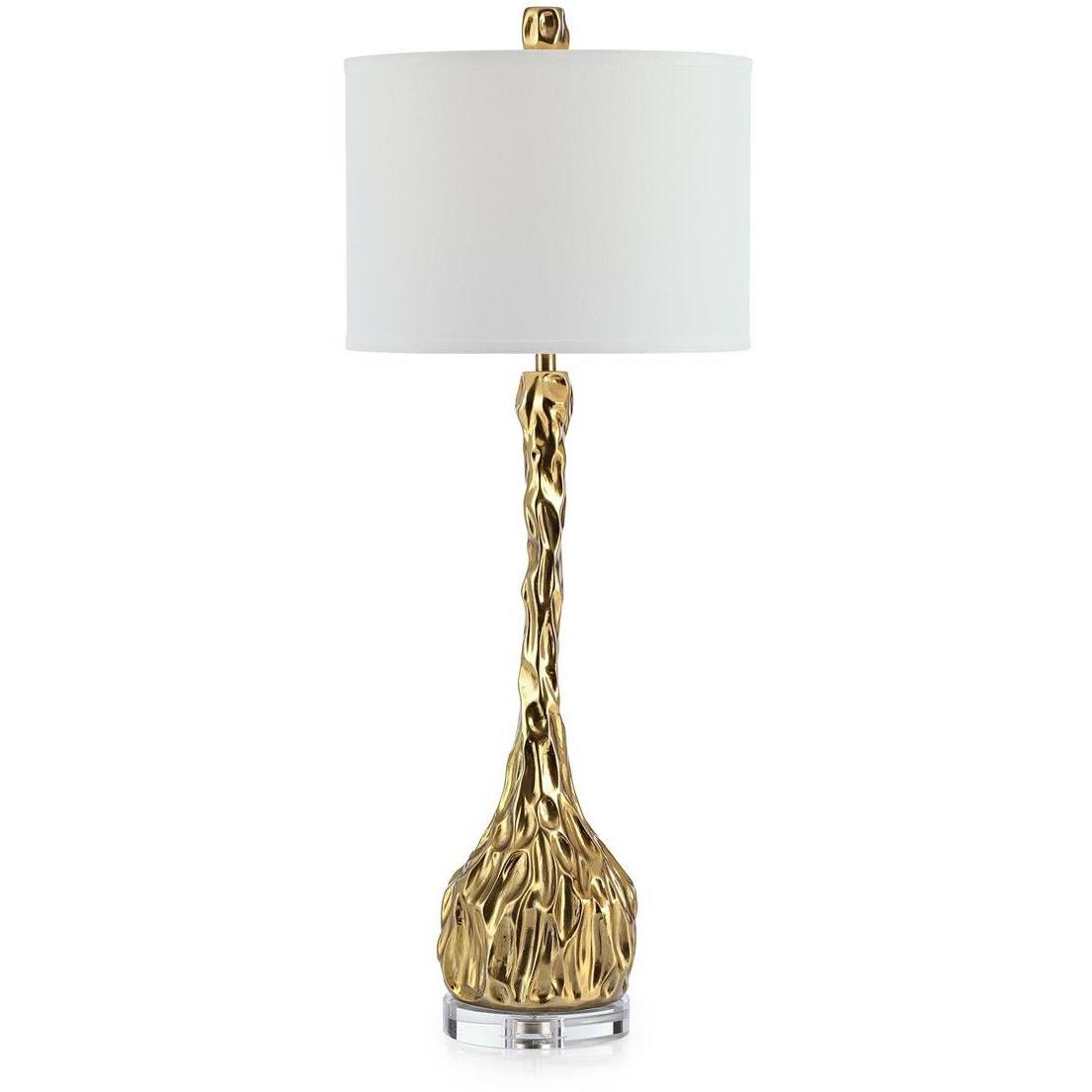 Ascent 35.5 inch Gold Buffet Lamp Portable Light