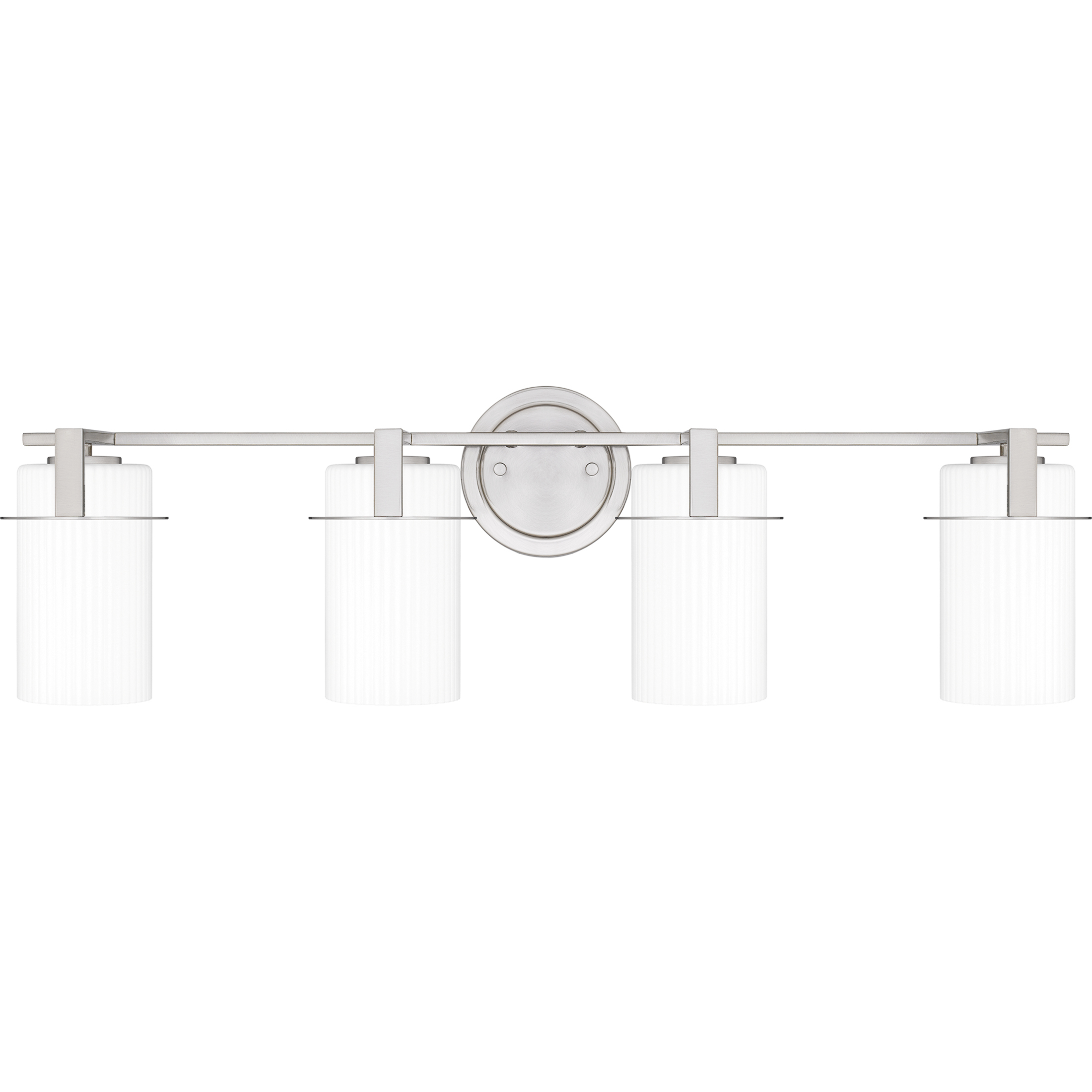 Seymour 4 Light 31 inch Brushed Nickel Bath Light Wall Light, Extra Large