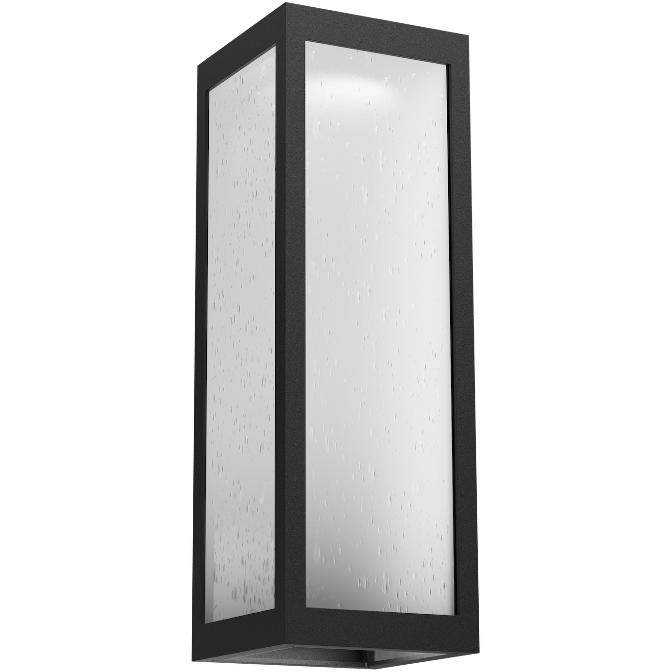 Outdoor Sconce LED 18 inch Textured Black Outdoor Sconce, Single Box