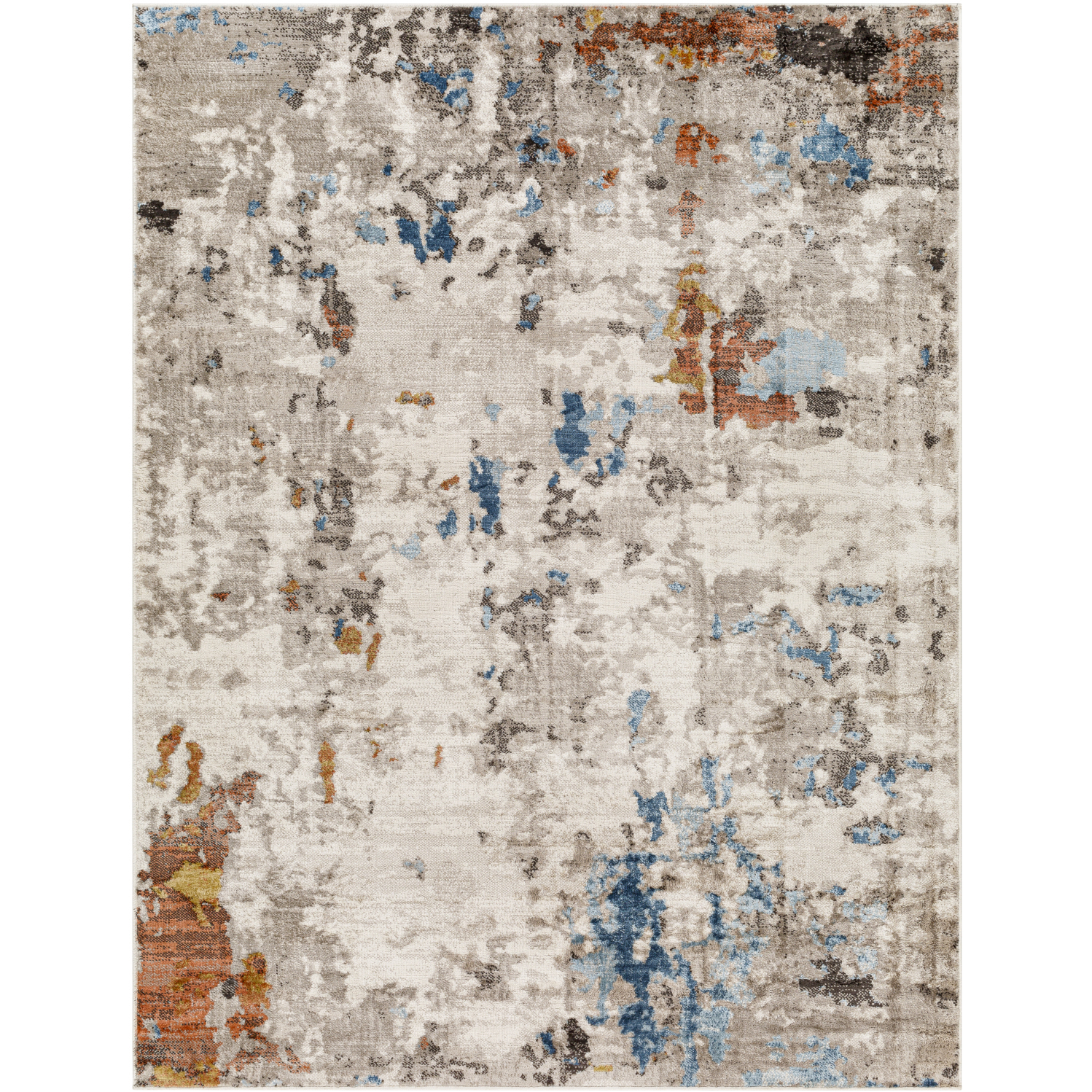 Pertek 84 X 63 inch Taupe Rug, Rectangle