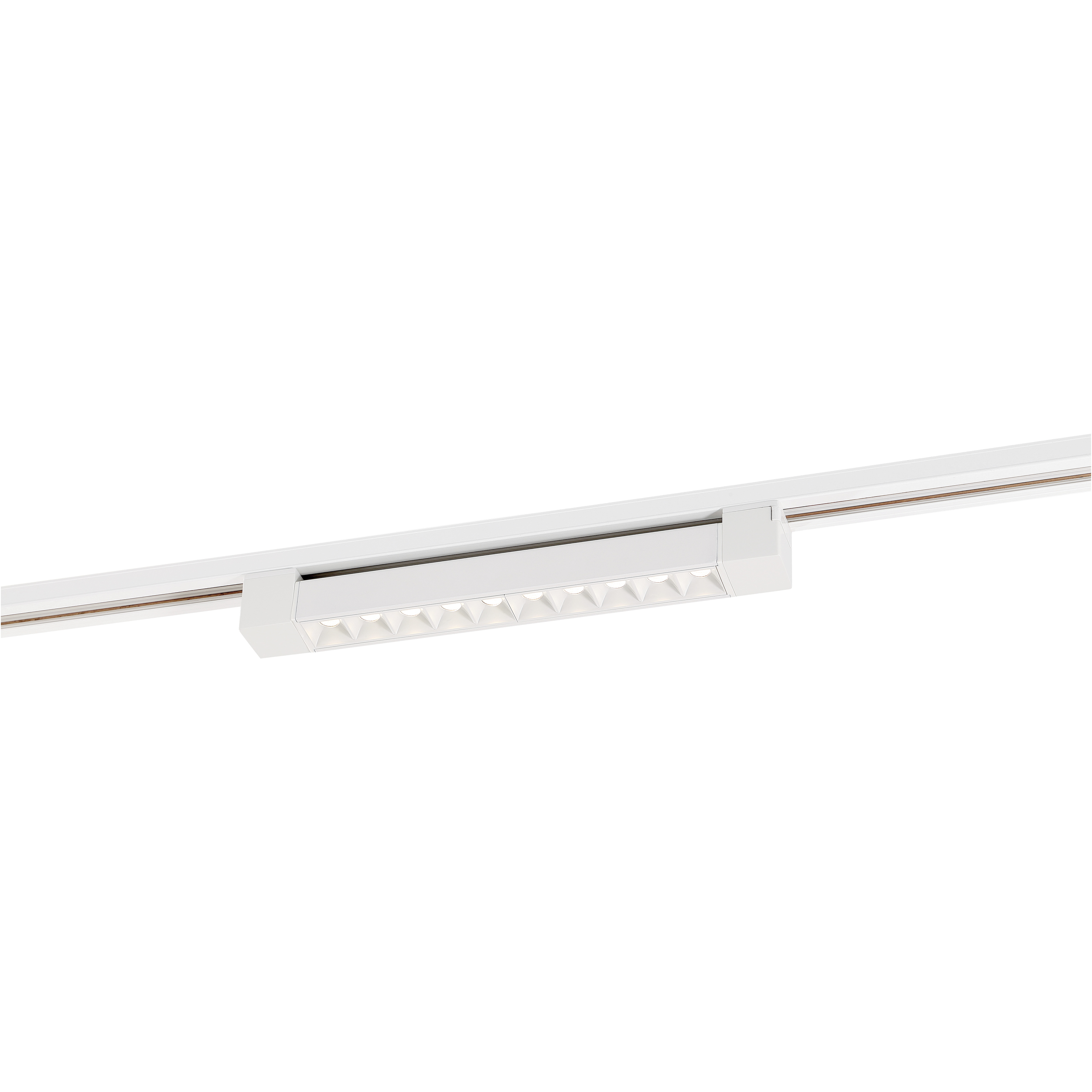 Brentwood 120 White Track Head Ceiling Light