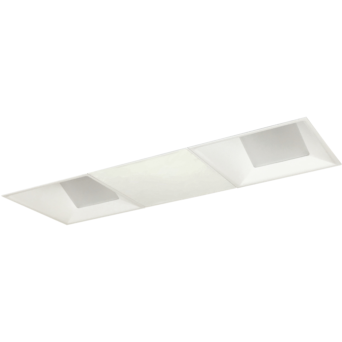 LE81 Matte Powder White Recessed
