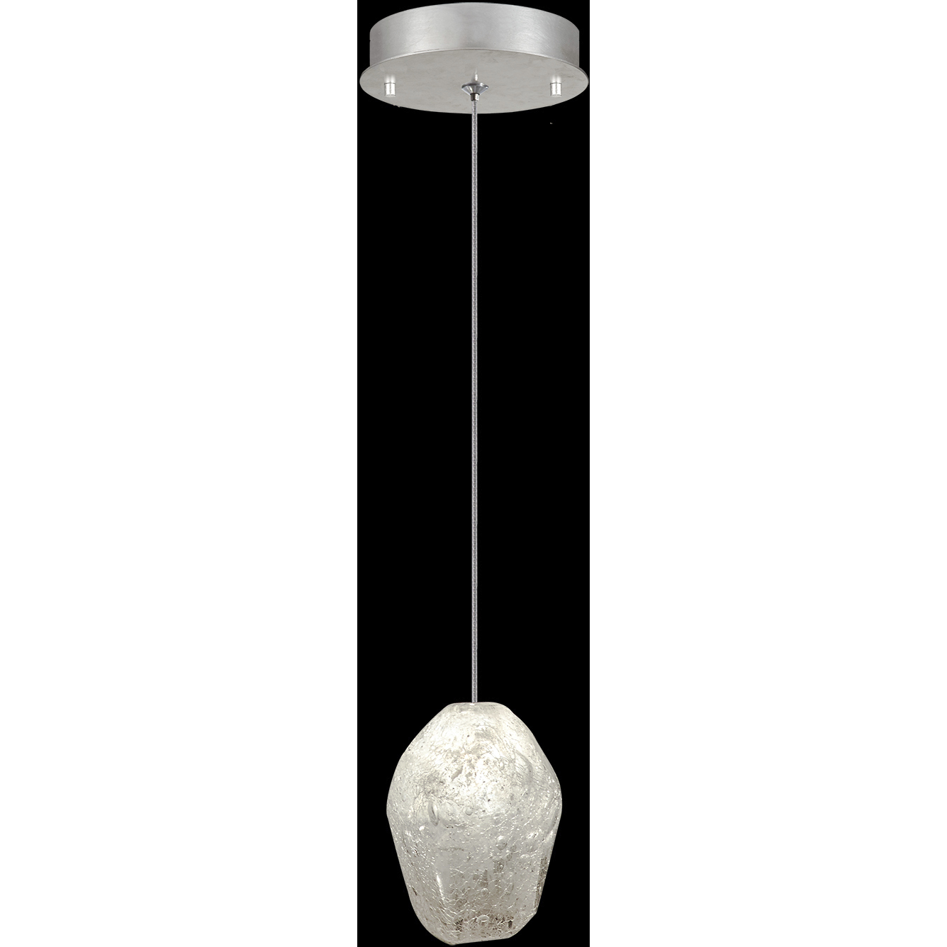Natural Inspirations 1 Light 5.5 inch Silver Drop Light Ceiling Light