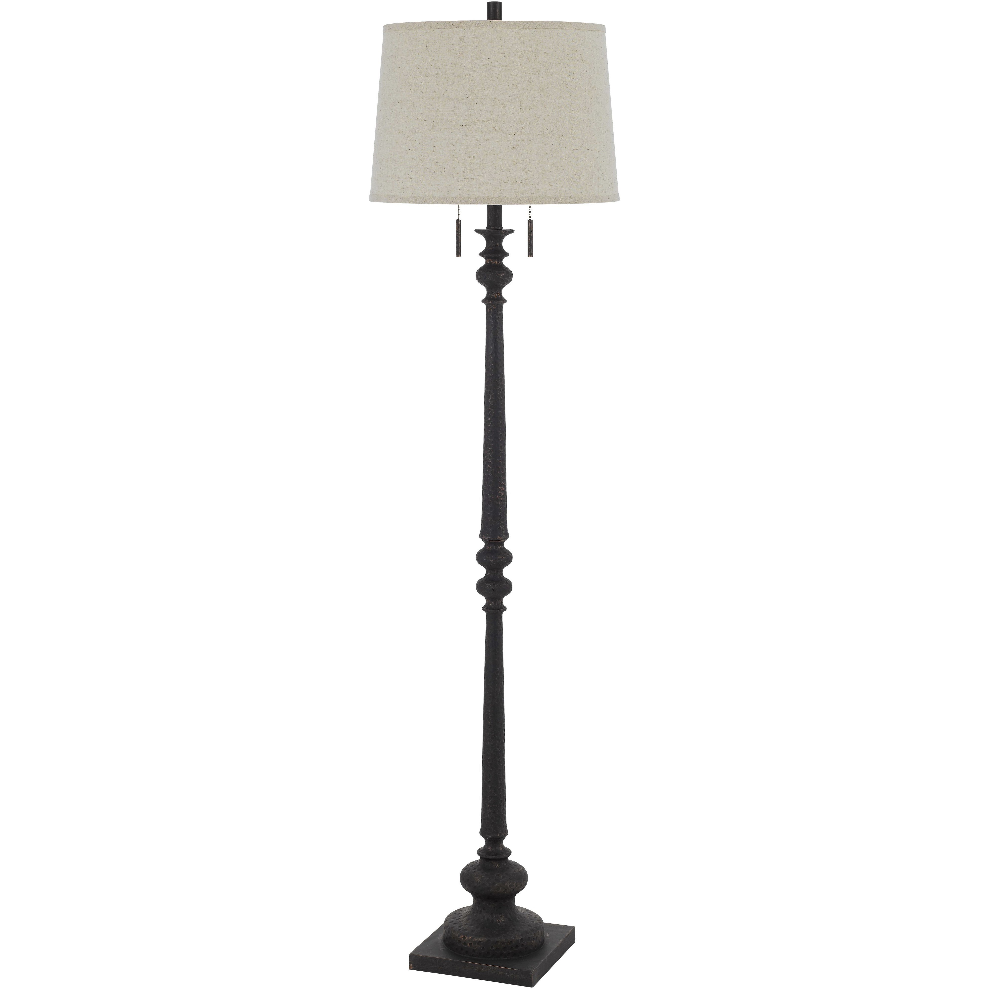 Torrington 63 inch 60.00 watt Rustic Iron Floor Lamp Portable Light