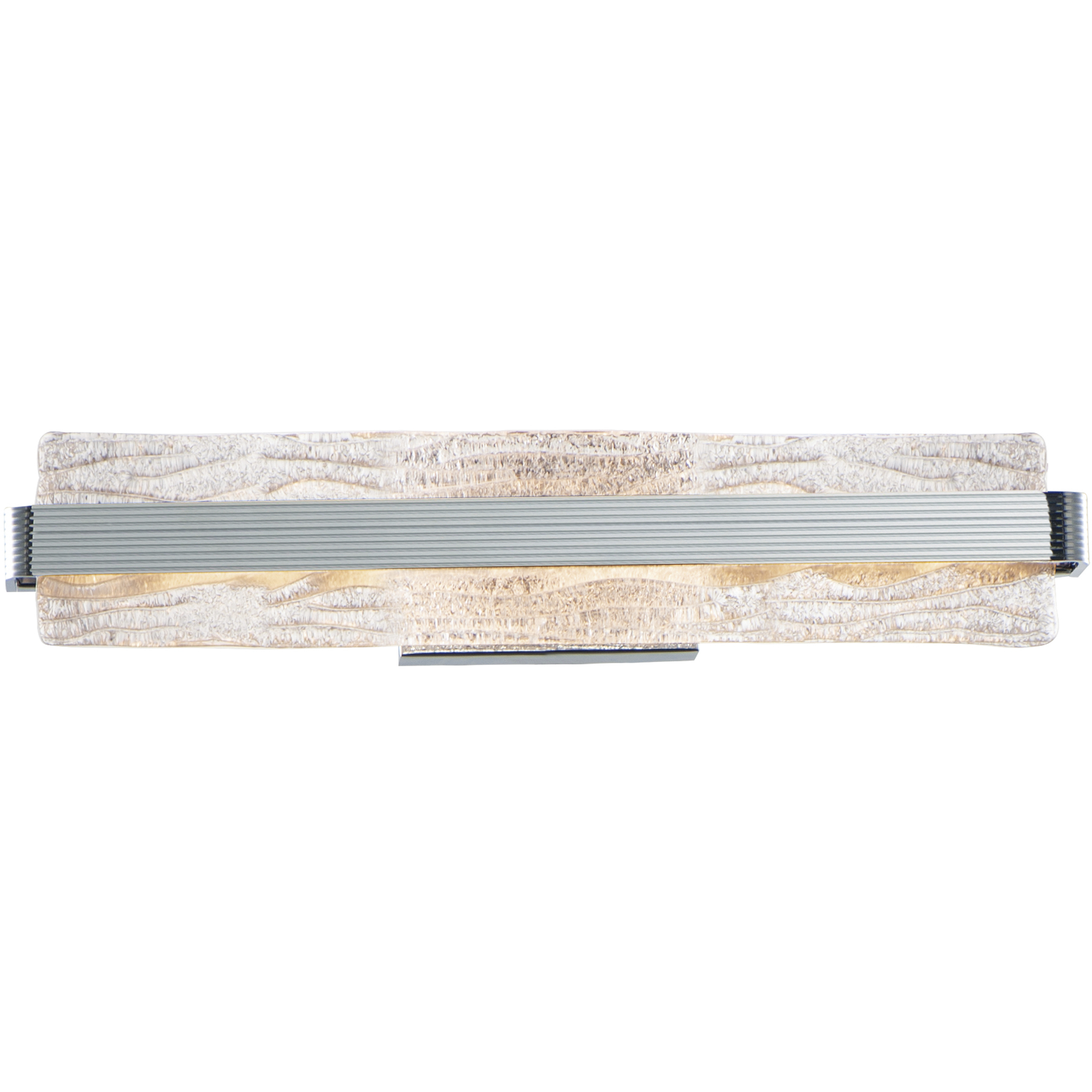 Ripple LED 4.75 inch Polished Chrome Bath Vanity Wall Light